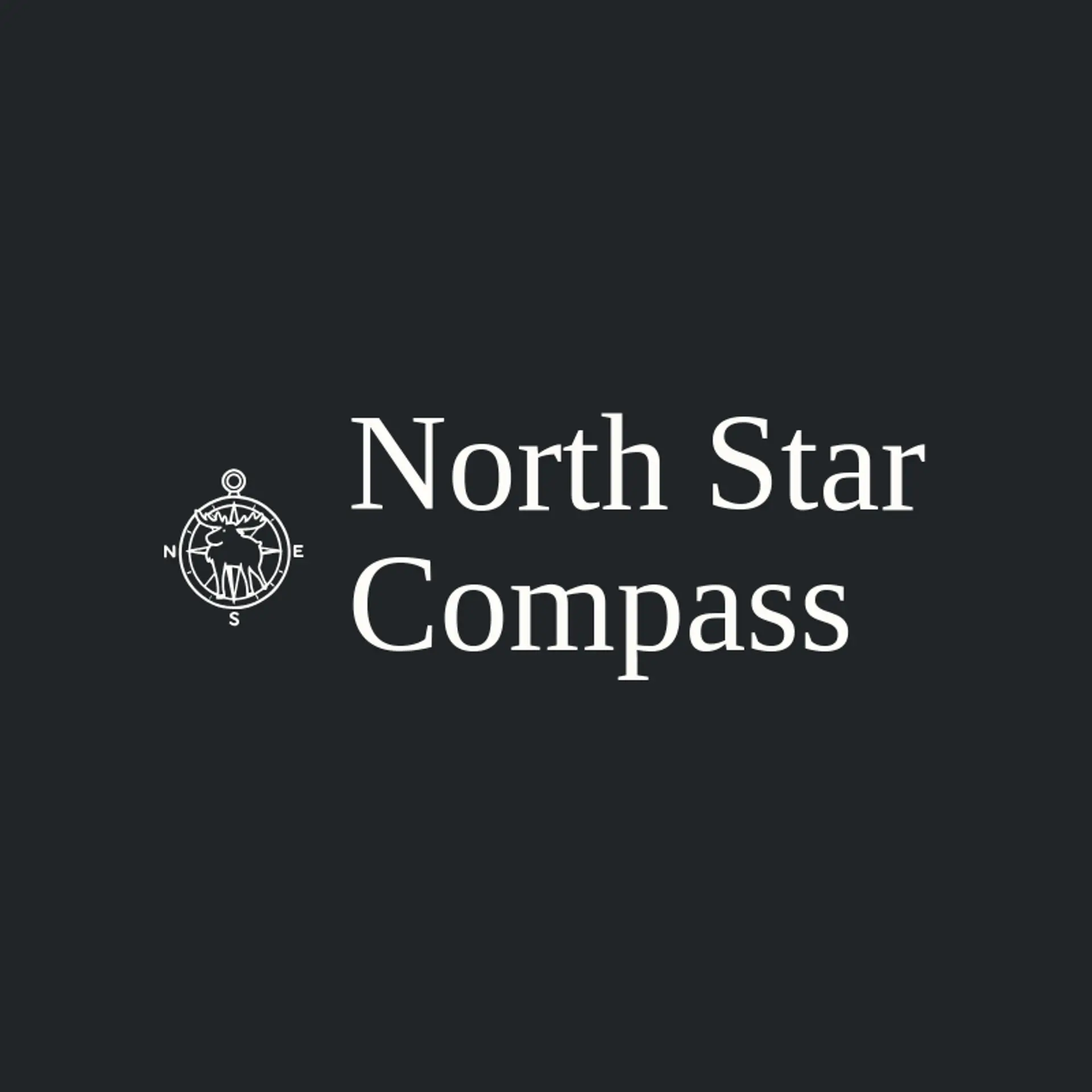 North Star Compass logo for moose