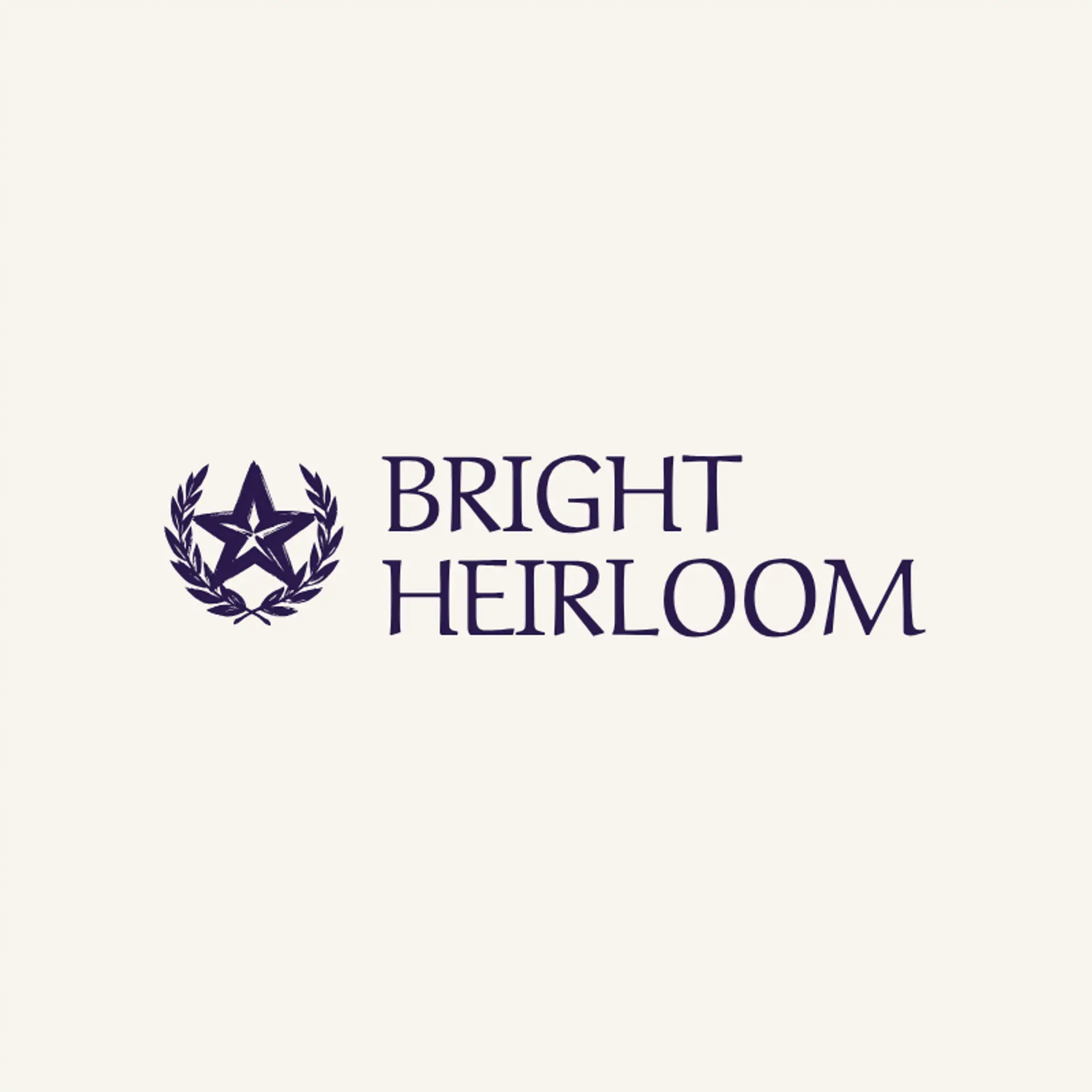 Bright Heirloom logo for family crest