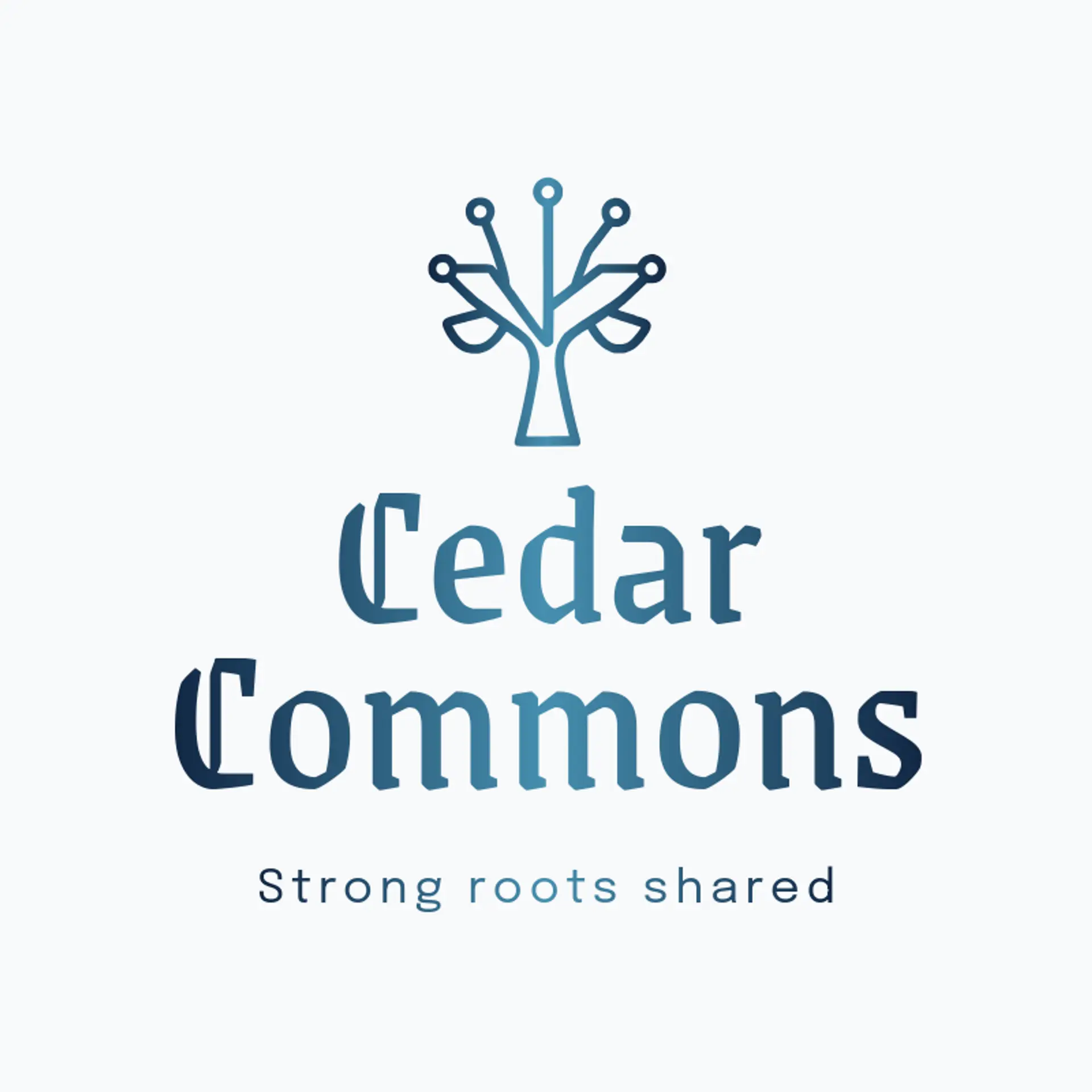Cedar Commons logo for community