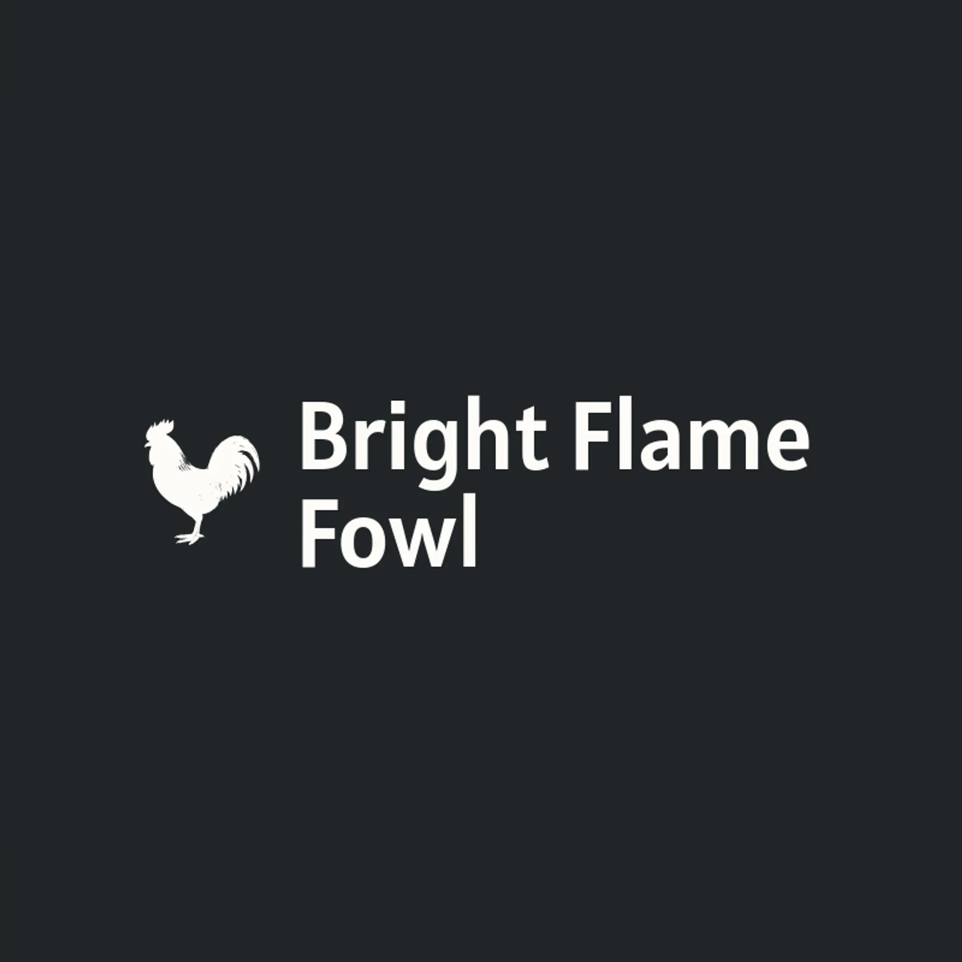 Bright Flame Fowl logo for gamefowl