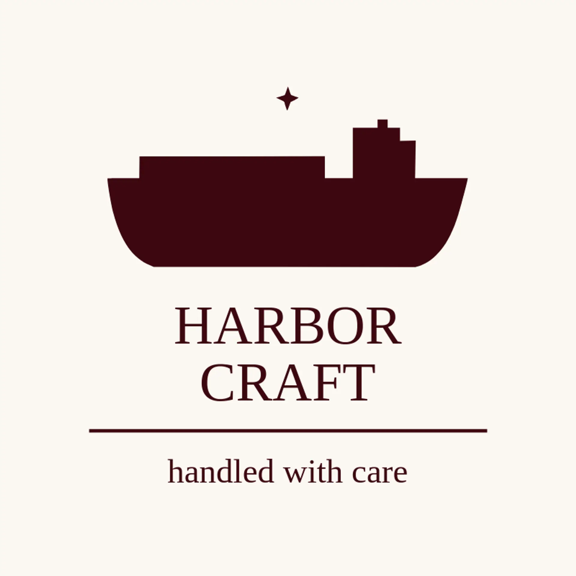 Harbor Craft logo for shipping