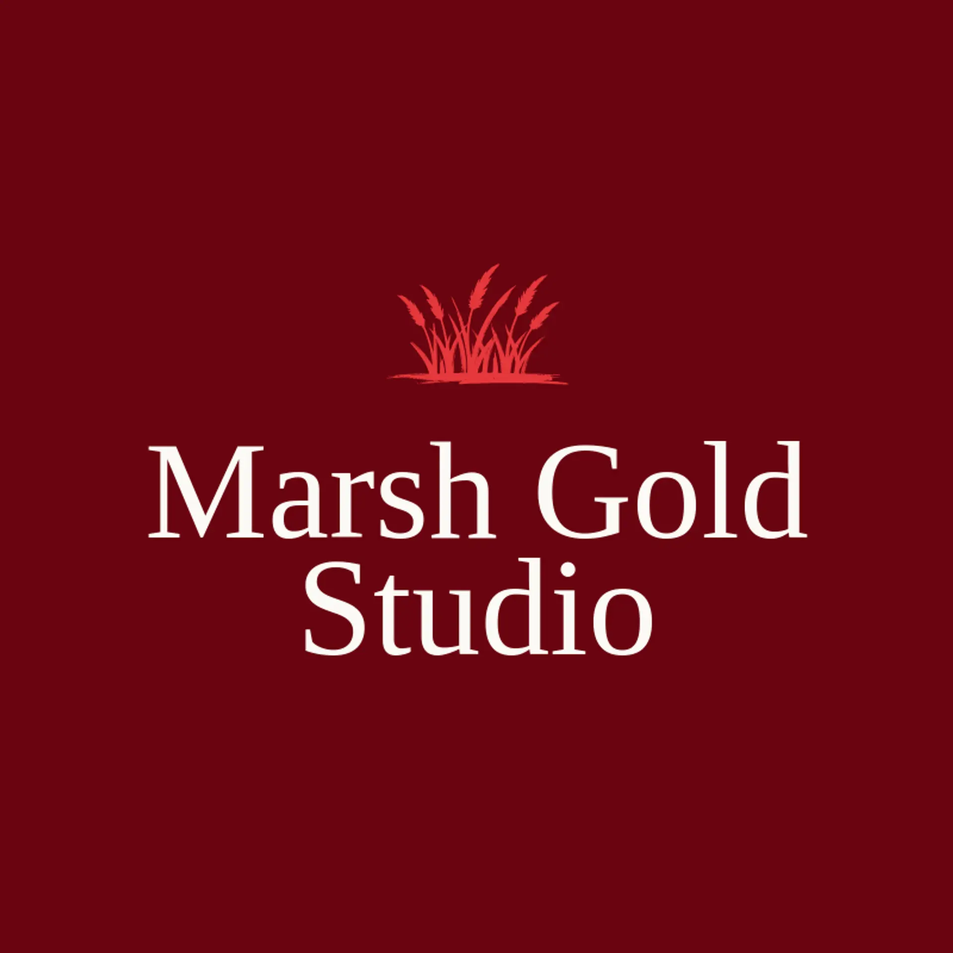 Marsh Gold Studio logo for sunset