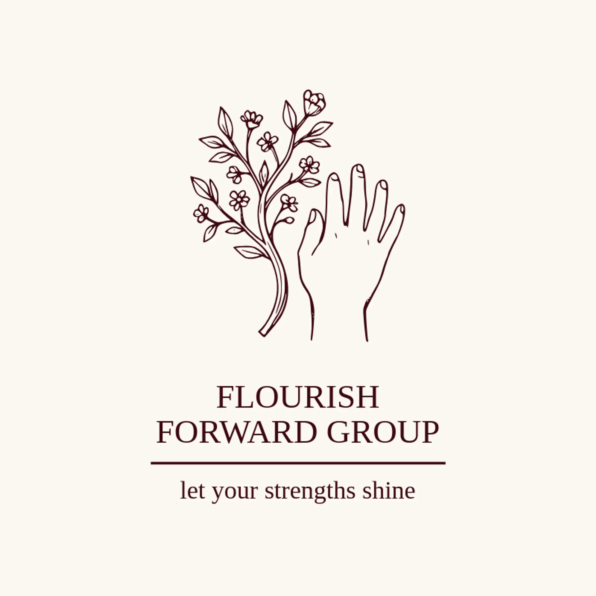 Flourish Forward Group logo for empowerment