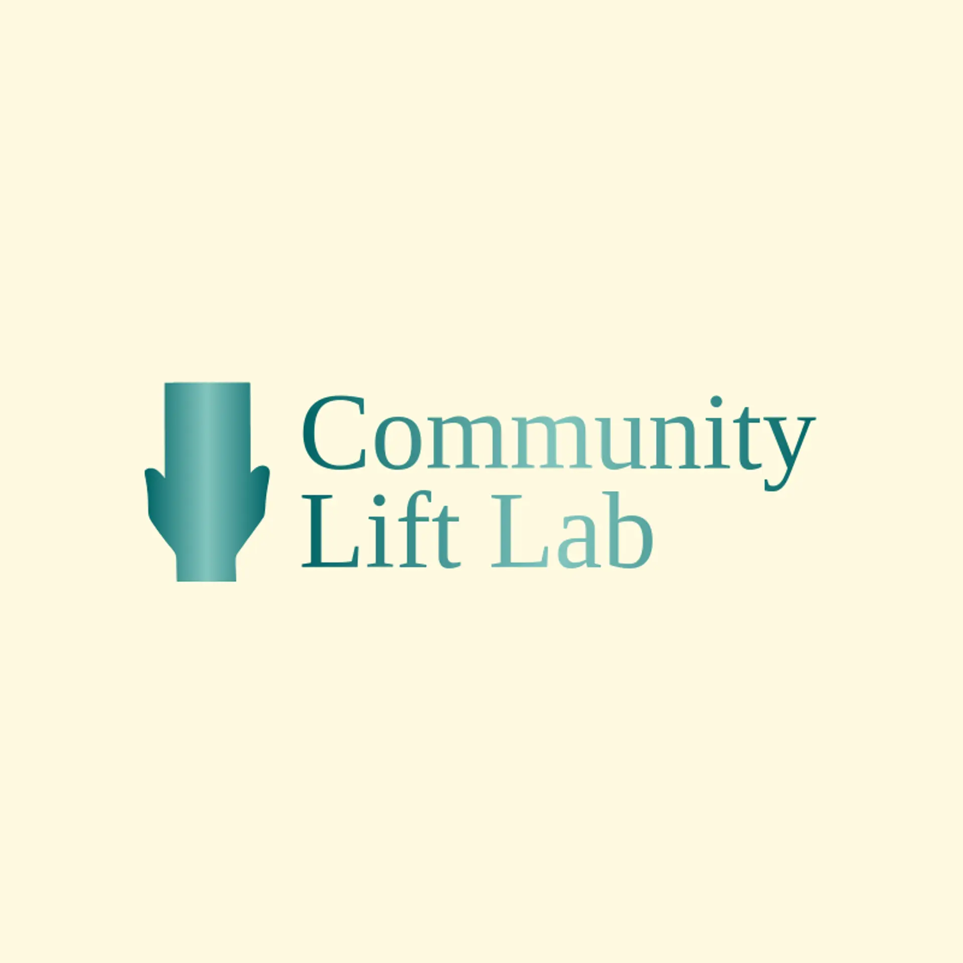 Community Lift Lab logo for helping hand