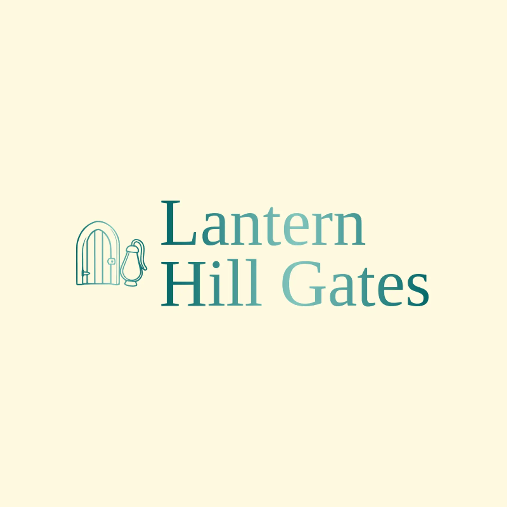 Lantern Hill Gates logo for gate