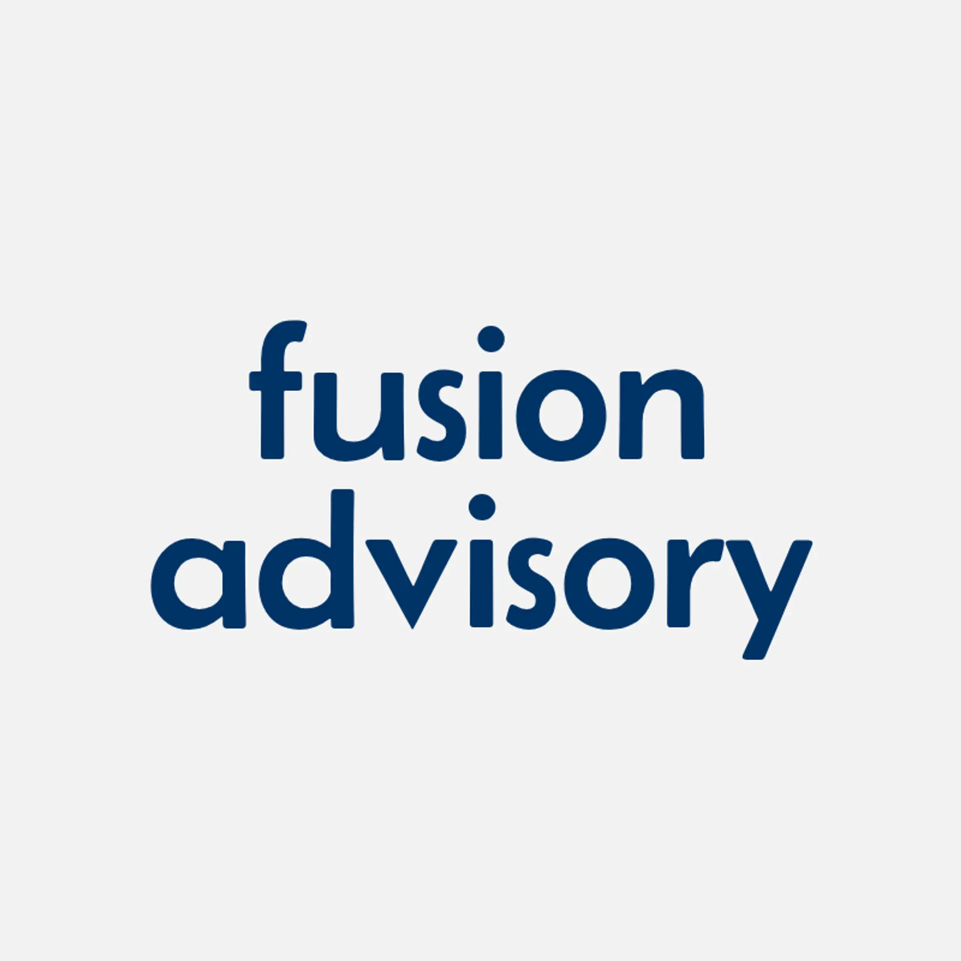Fusion Advisory logo for consulting firm