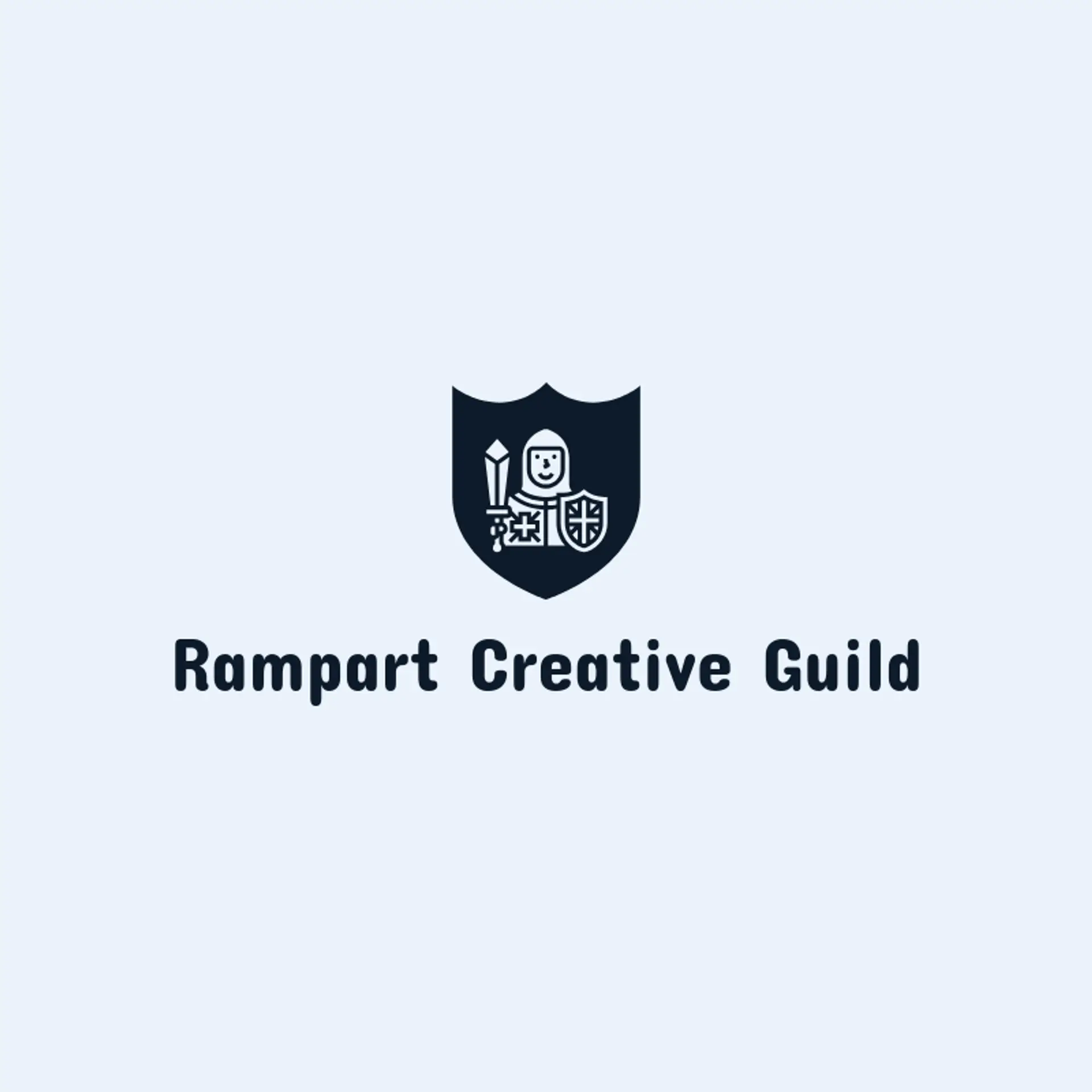 Rampart Creative Guild logo for crusader