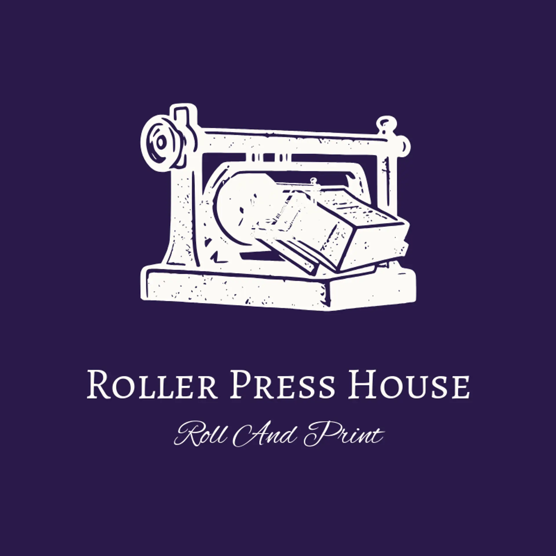 Roller Press House logo for printing press