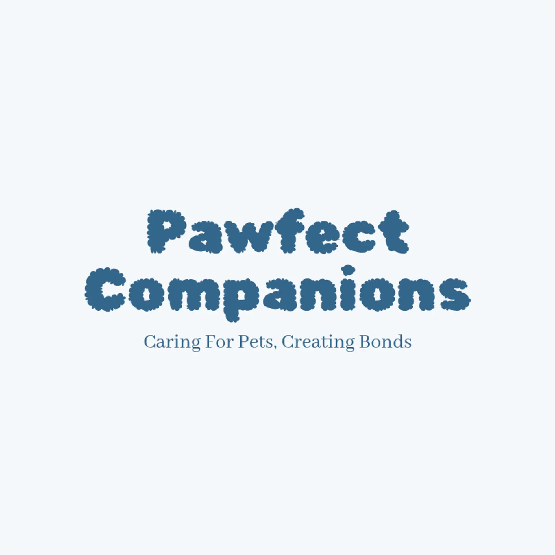 Pawsitive Companions logo for pet care