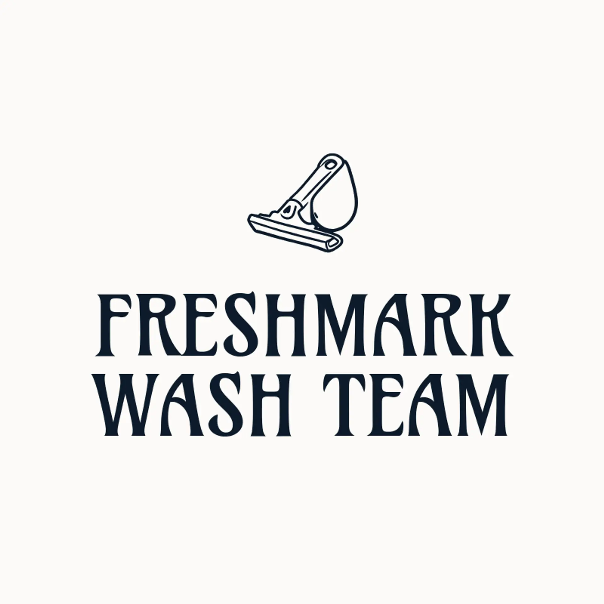 Freshmark Wash Team logo for pressure wash