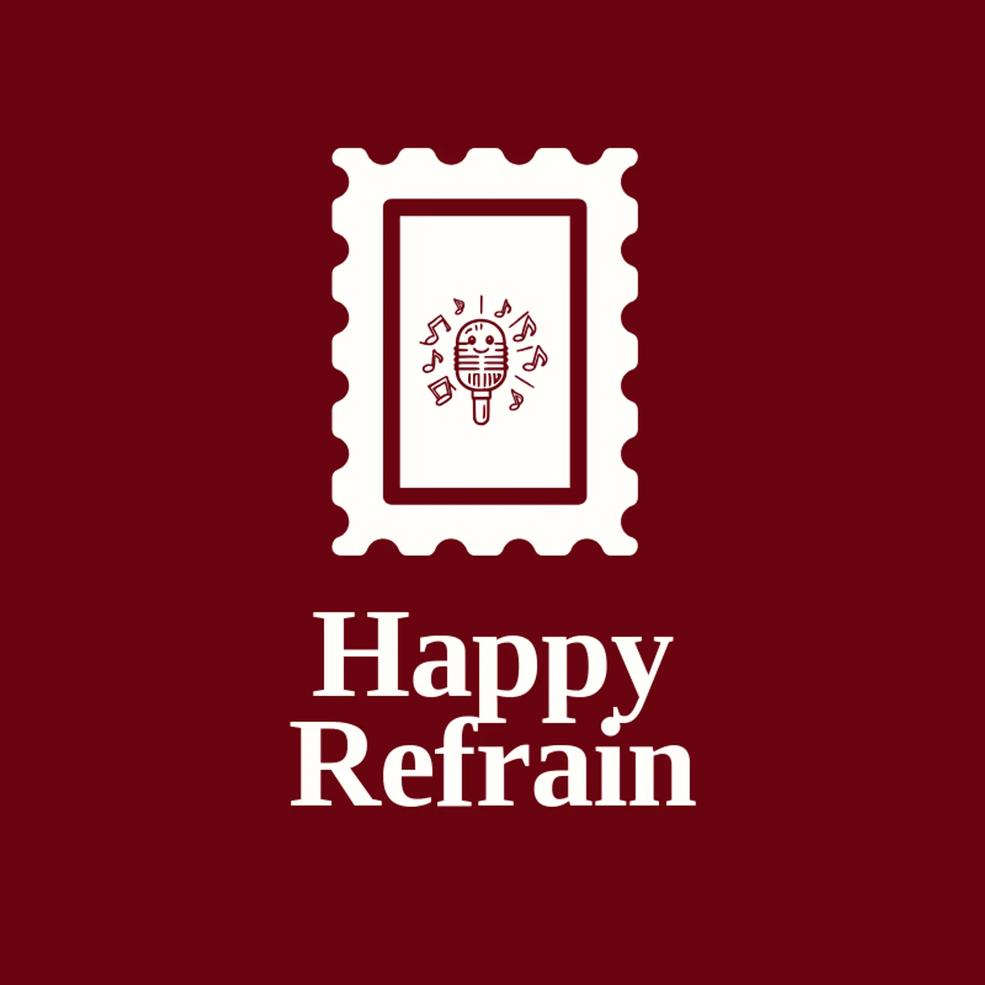 Happy Refrain logo for karaoke