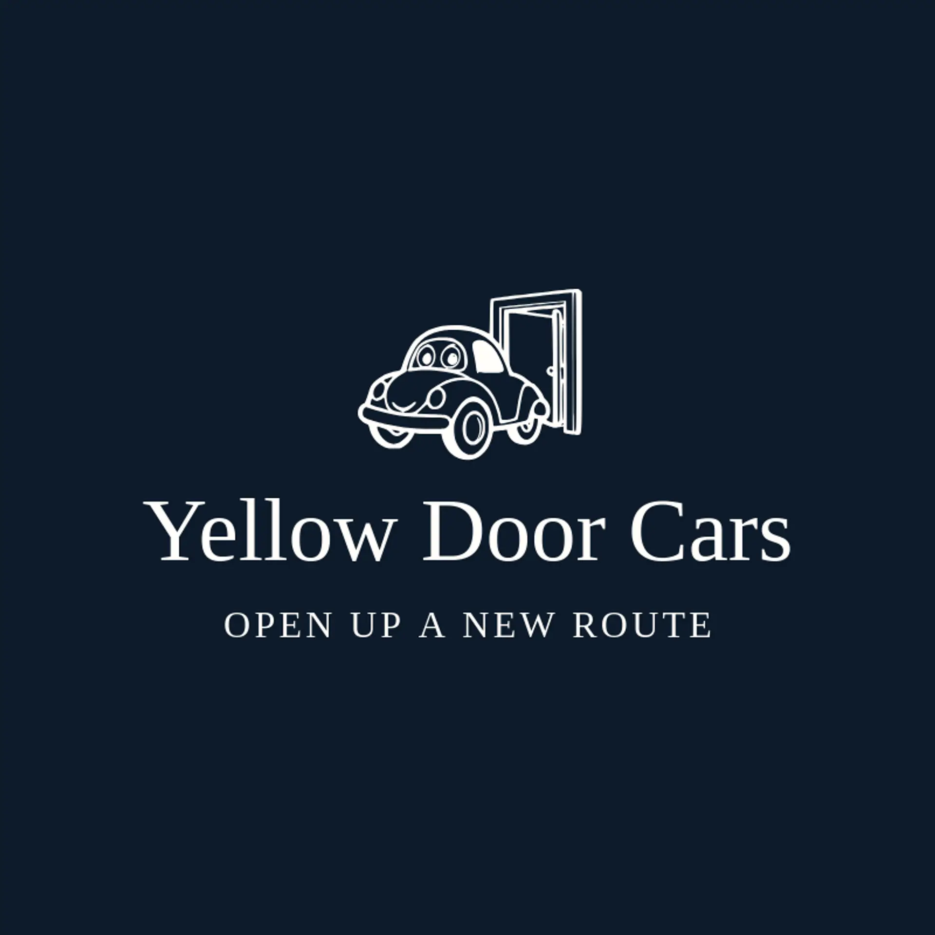 Yellow Door Cars logo for car rental
