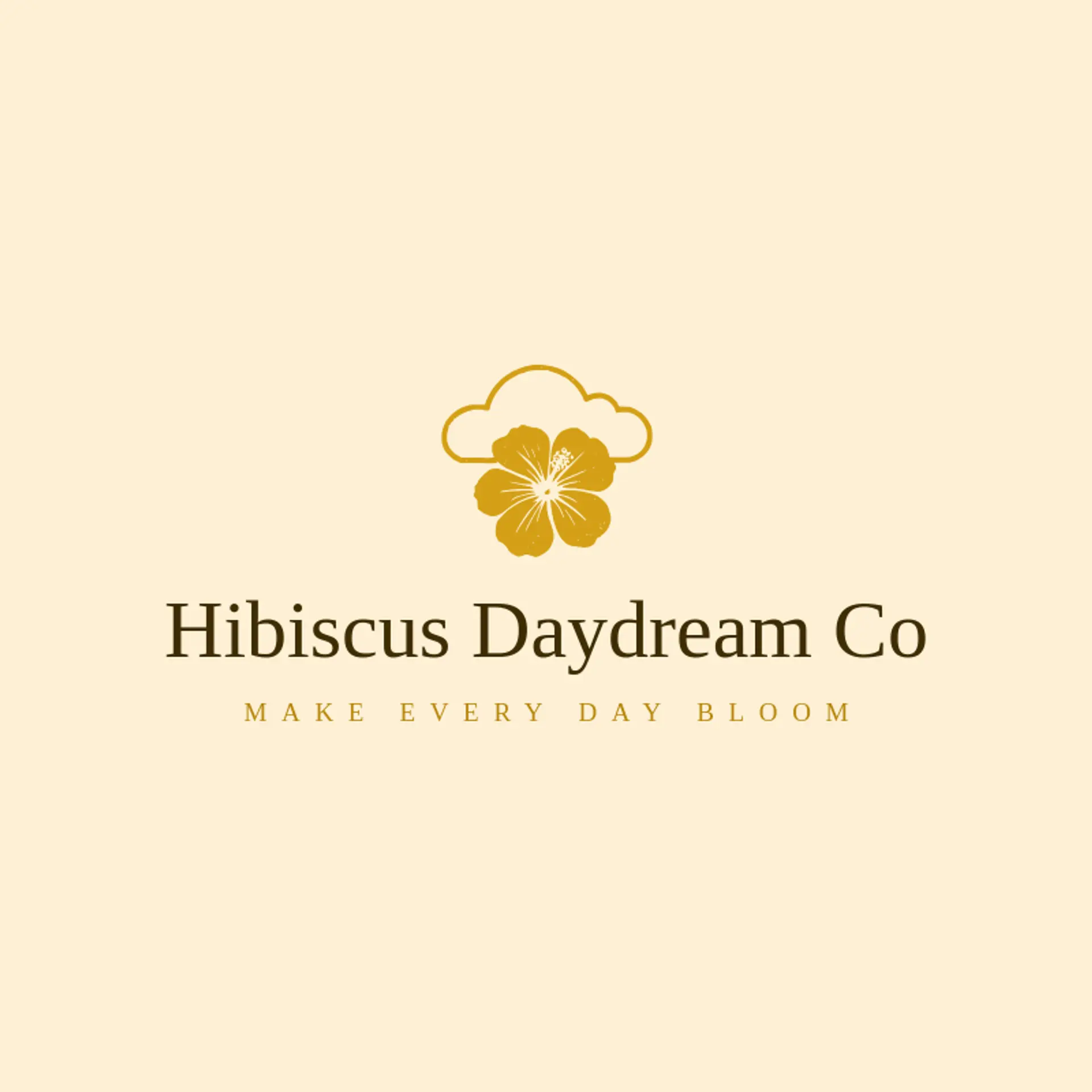 Hibiscus Daydream Co logo for hibiscus