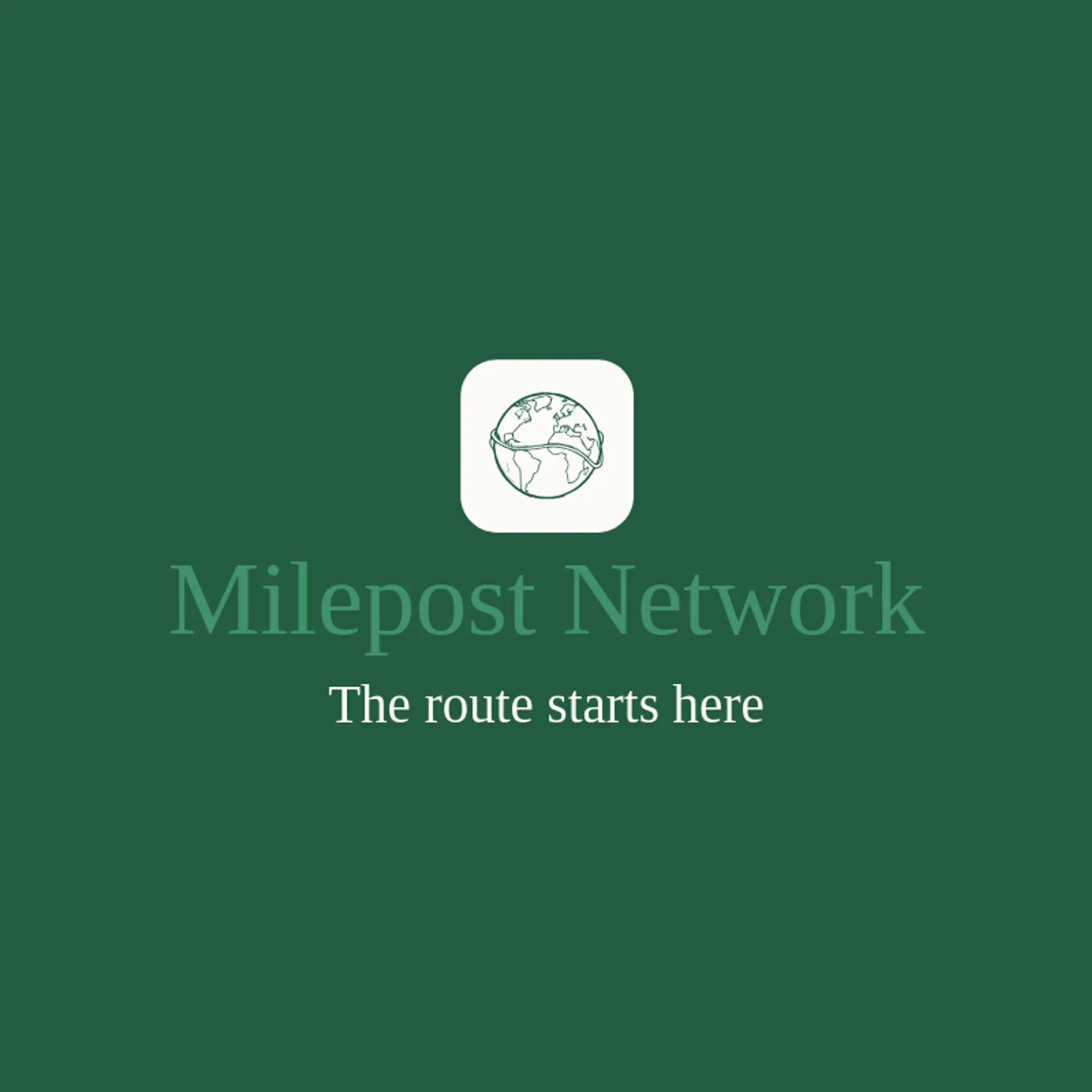 Milepost Network logo for logistics
