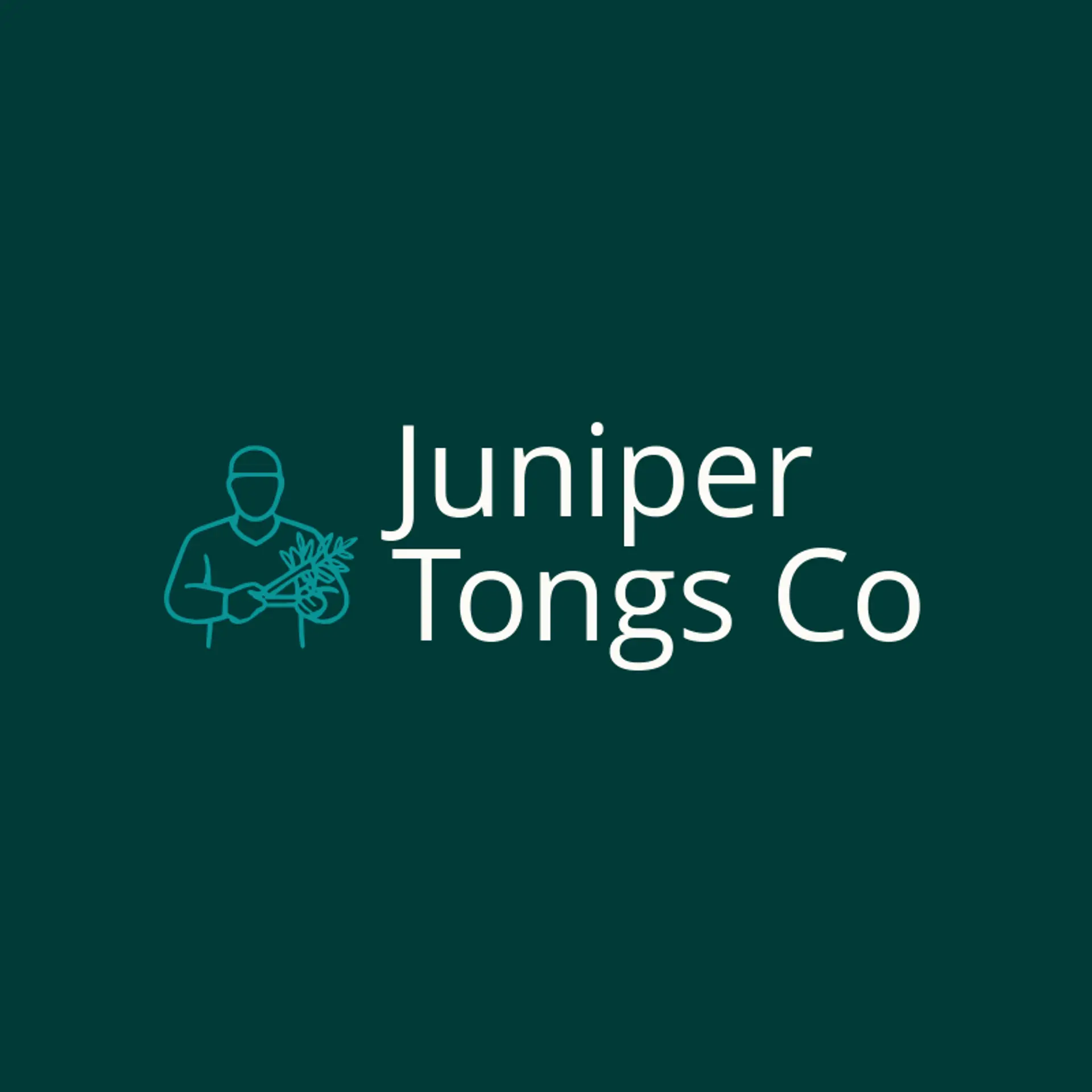 Juniper Tongs Co logo for blacksmith