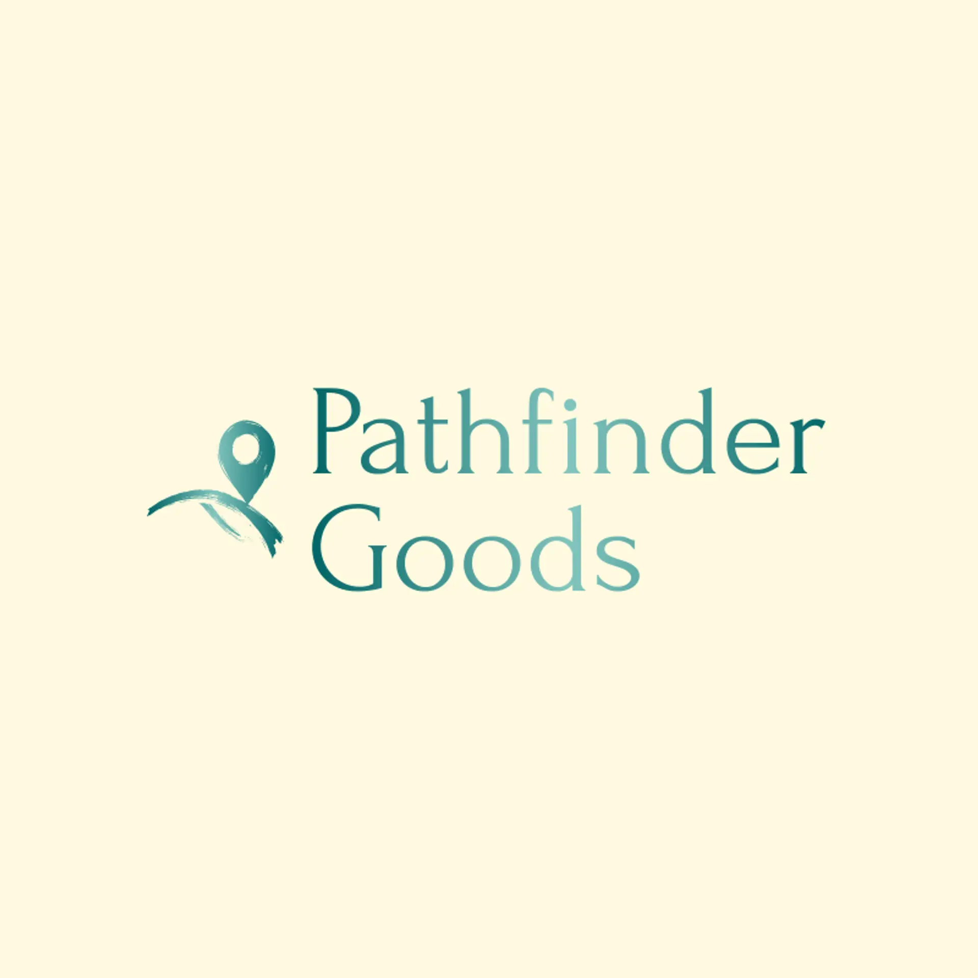 Pathfinder Goods logo for location