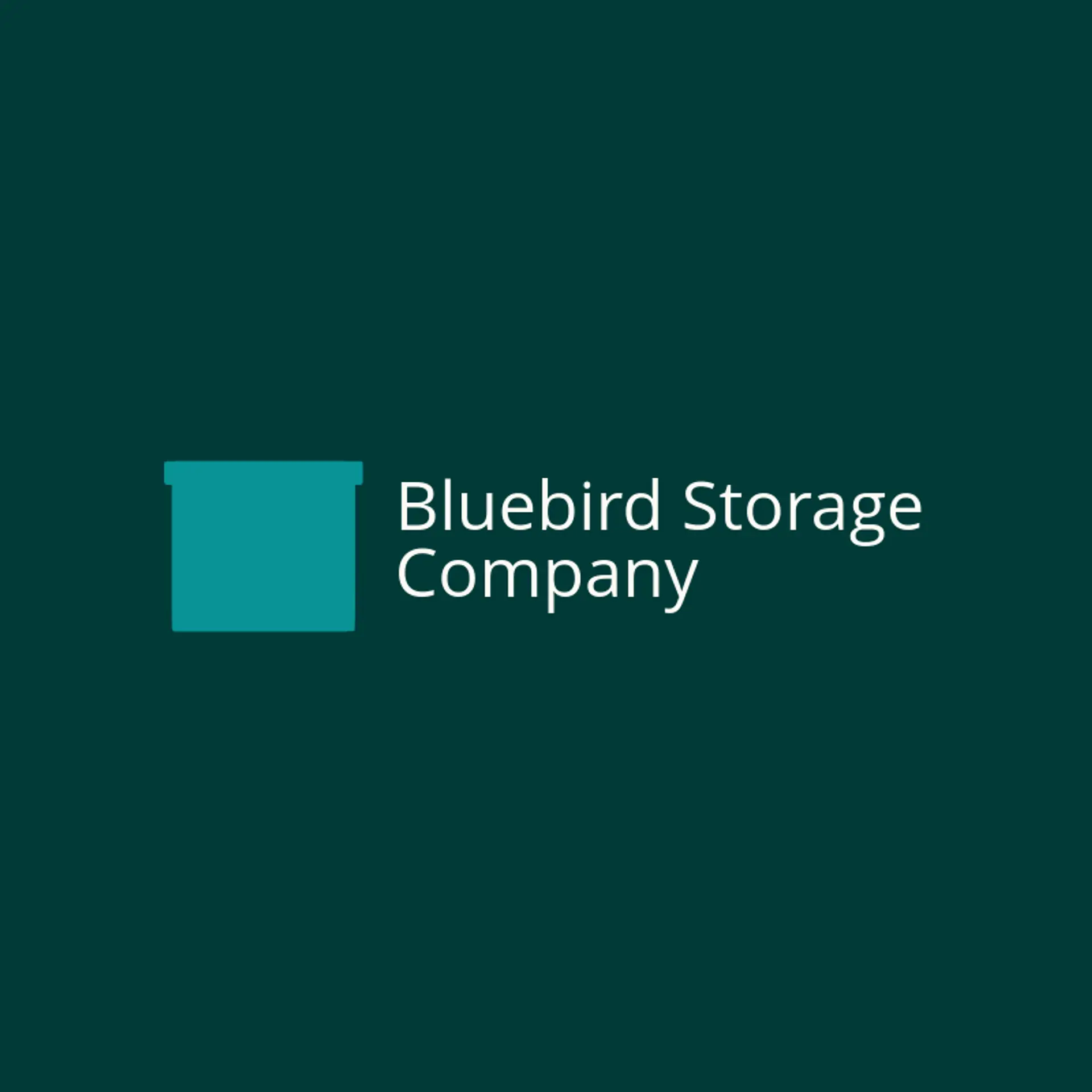 Bluebird Storage Company logo for storage