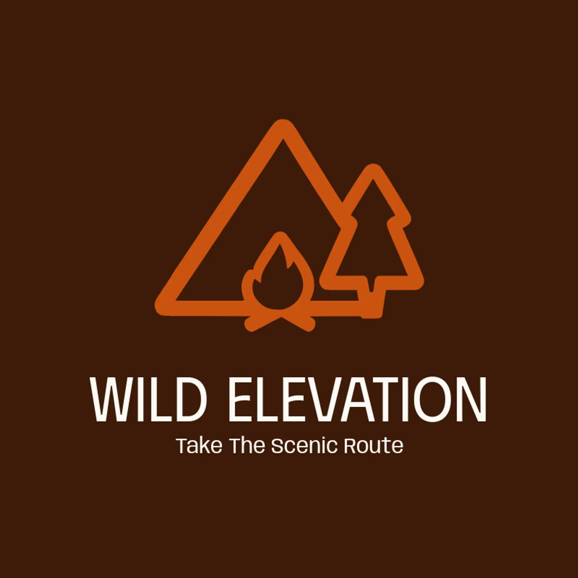 Wild Elevation logo for mountain