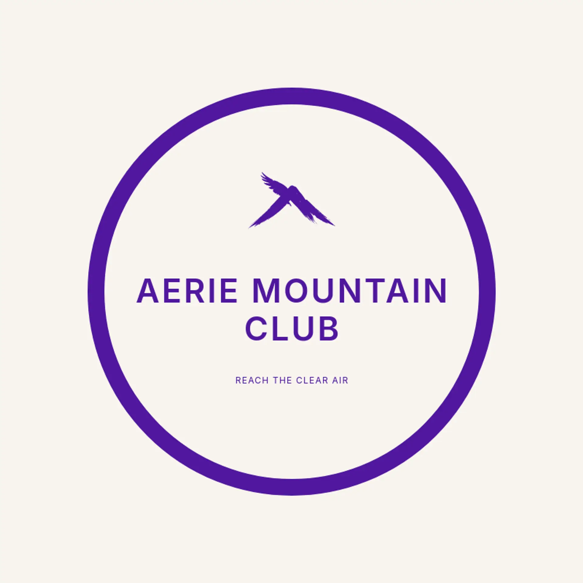 Aerie Mountain Club logo for mountain