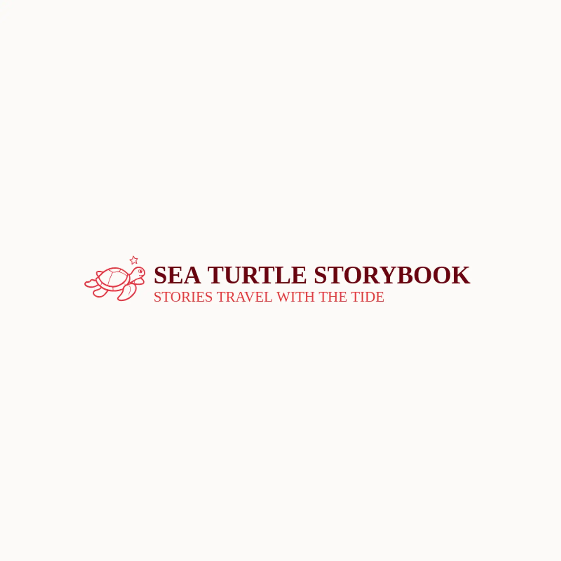 Sea Turtle Storybook logo for sea turtle