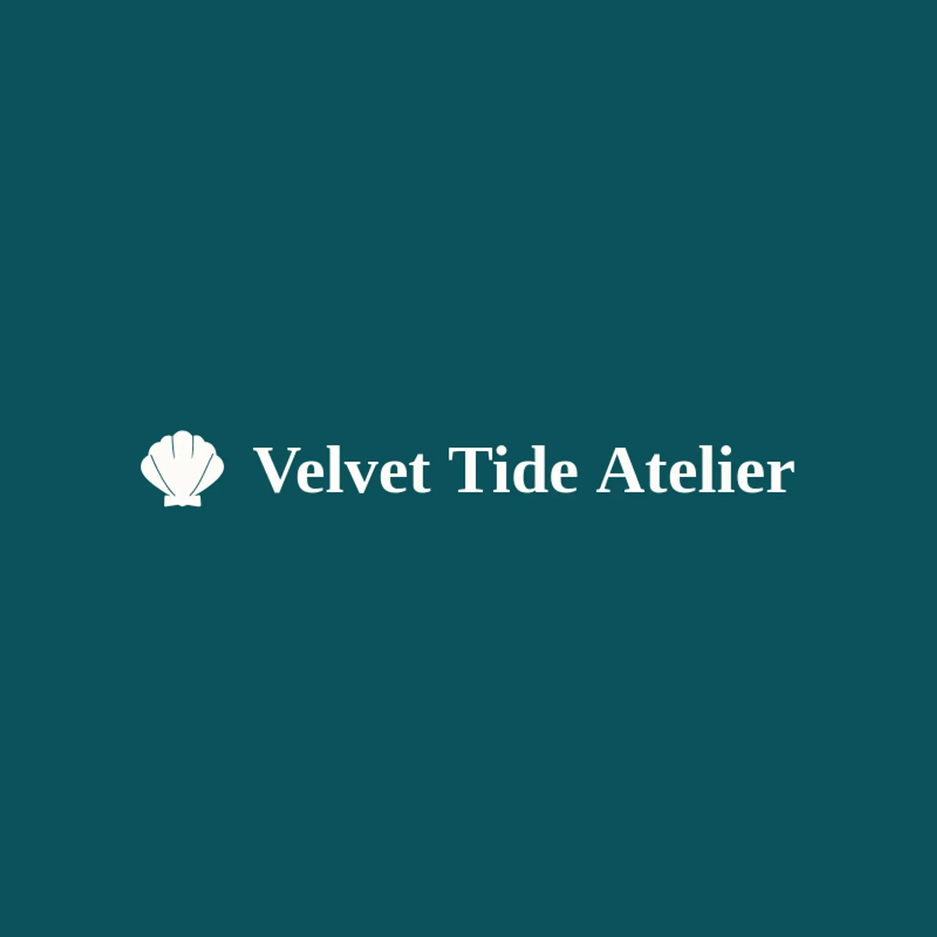 Velvet Tide Atelier logo for pearl