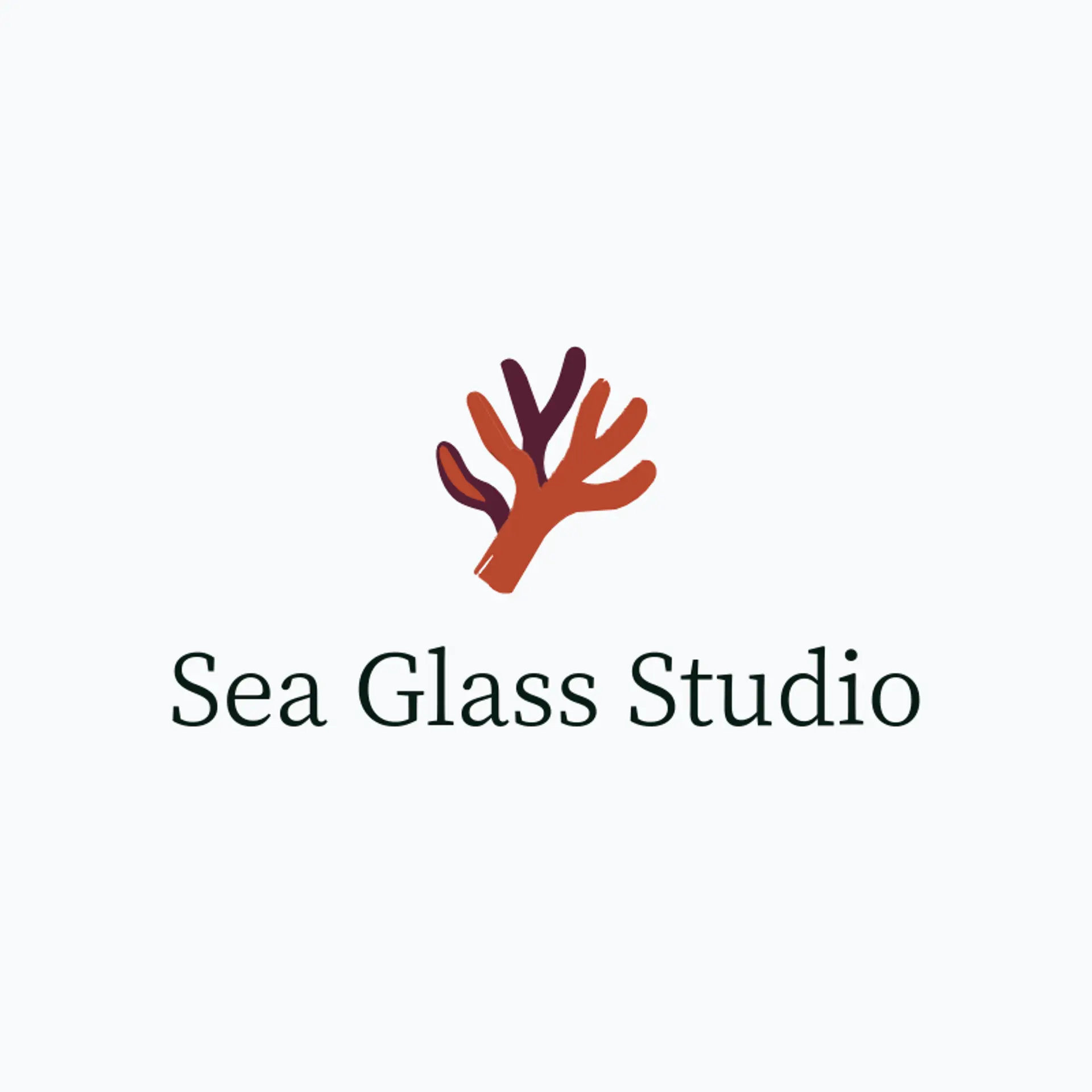 Sea Glass Studio logo for reef