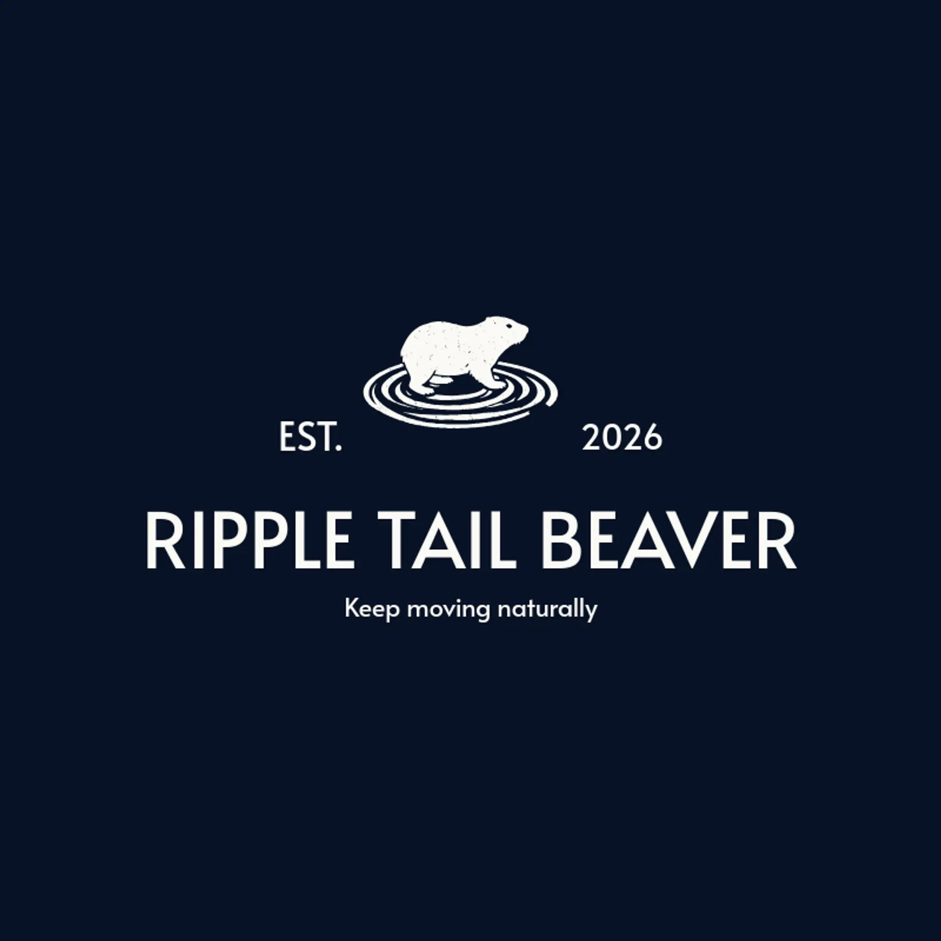 Ripple Tail Beaver logo for beaver