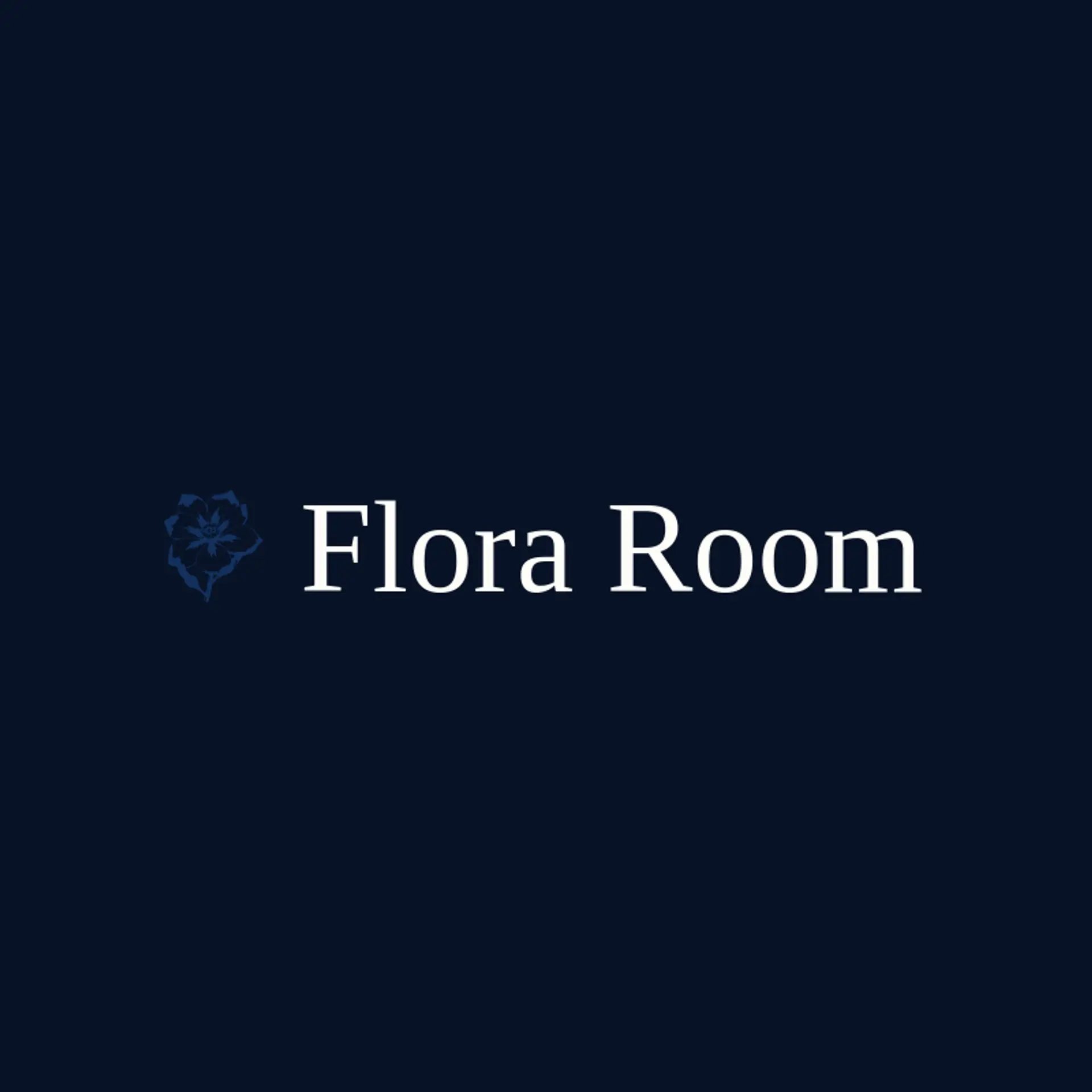 Flora Room logo for bloom