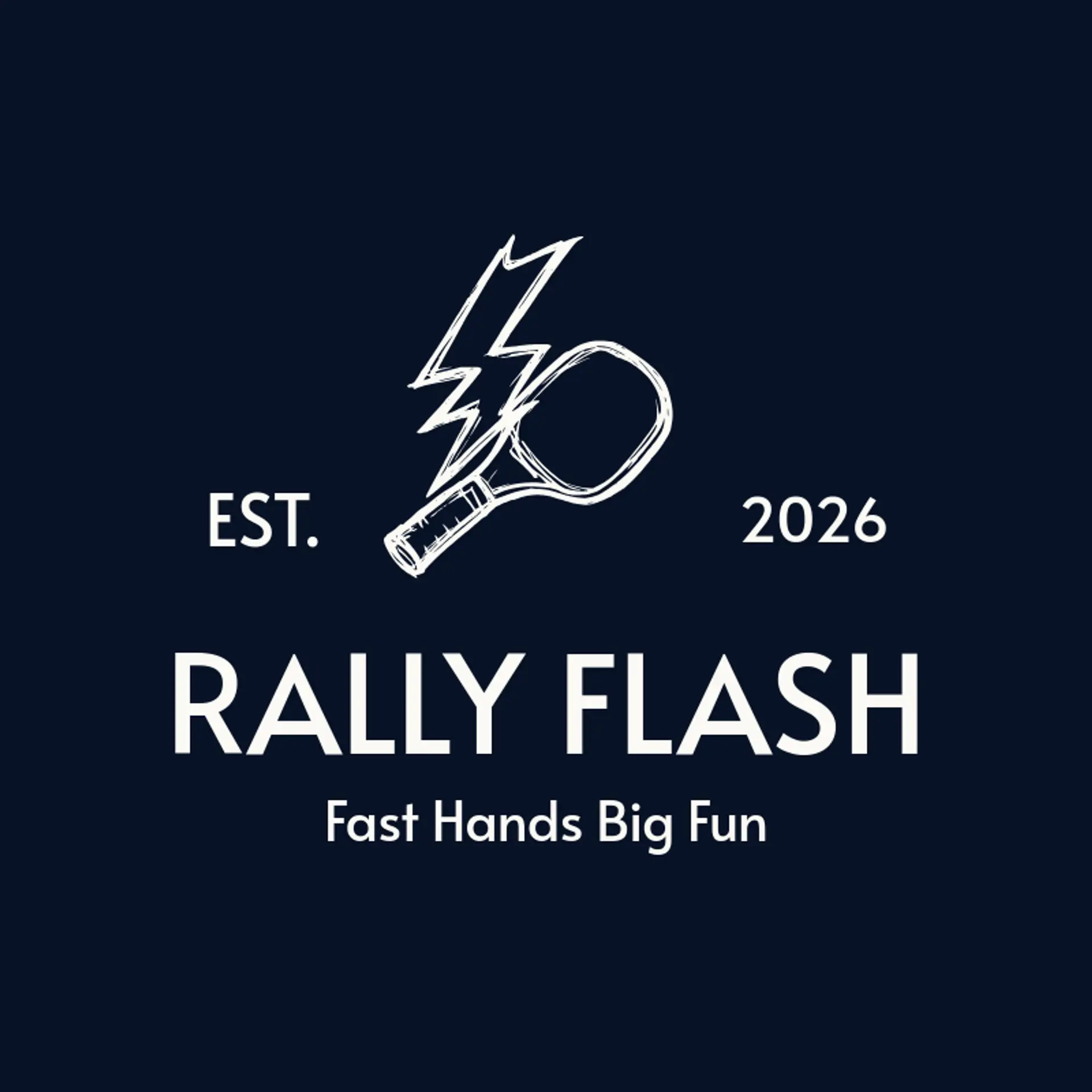 Rally Flash logo for pickleball