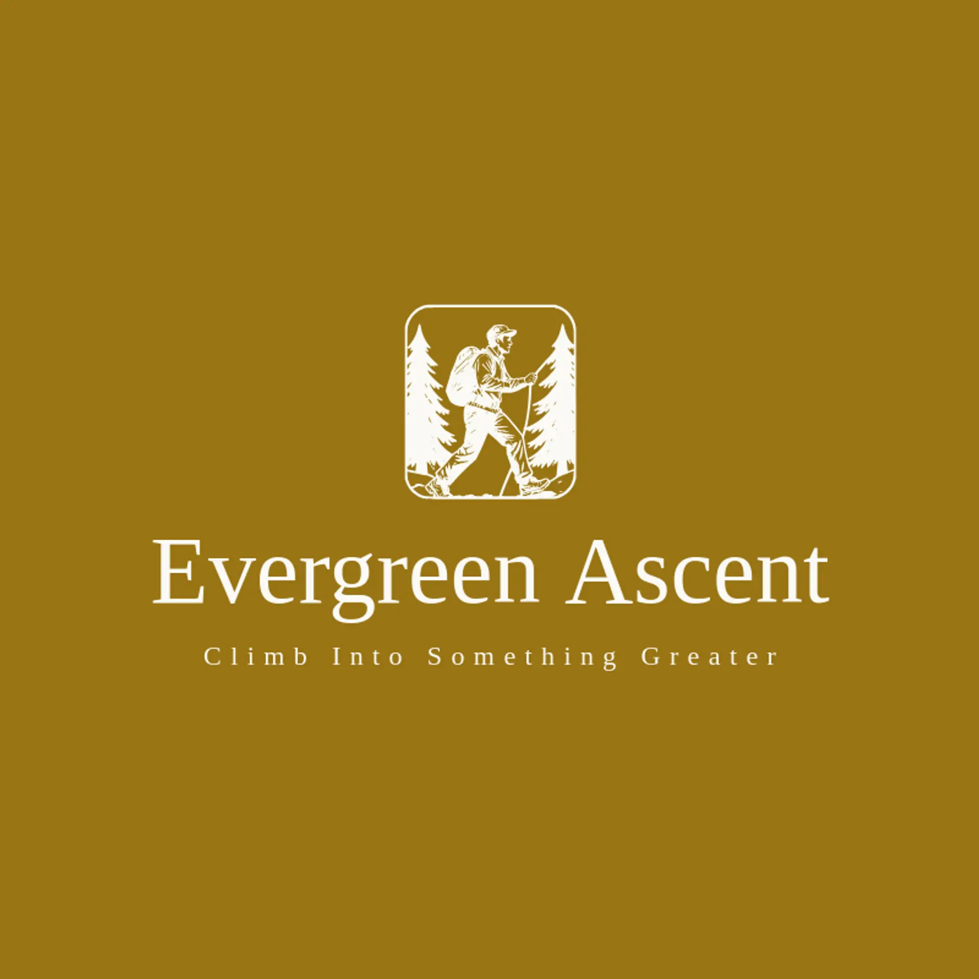 Evergreen Ascent logo for hiking
