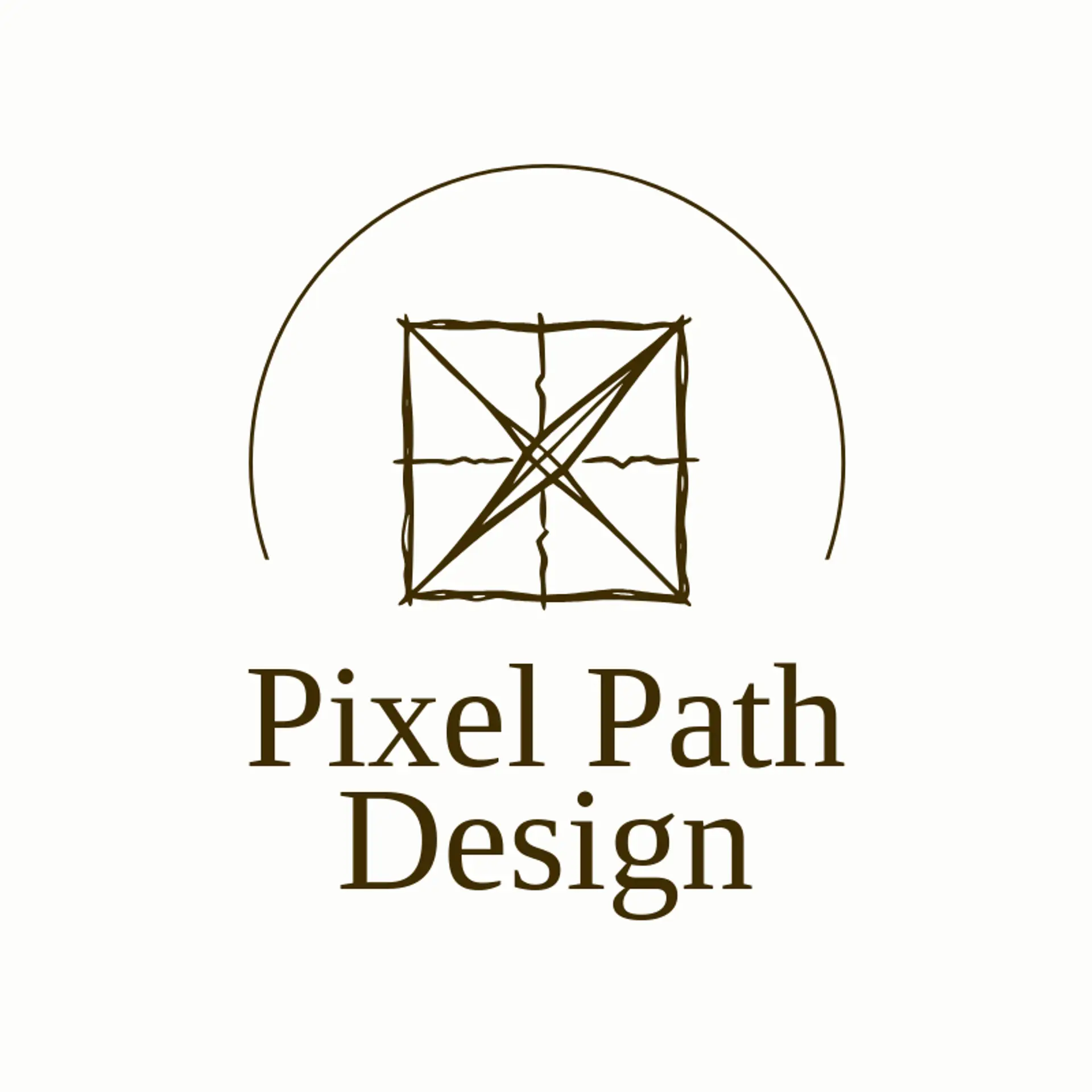 Pixel Path Design logo for grid
