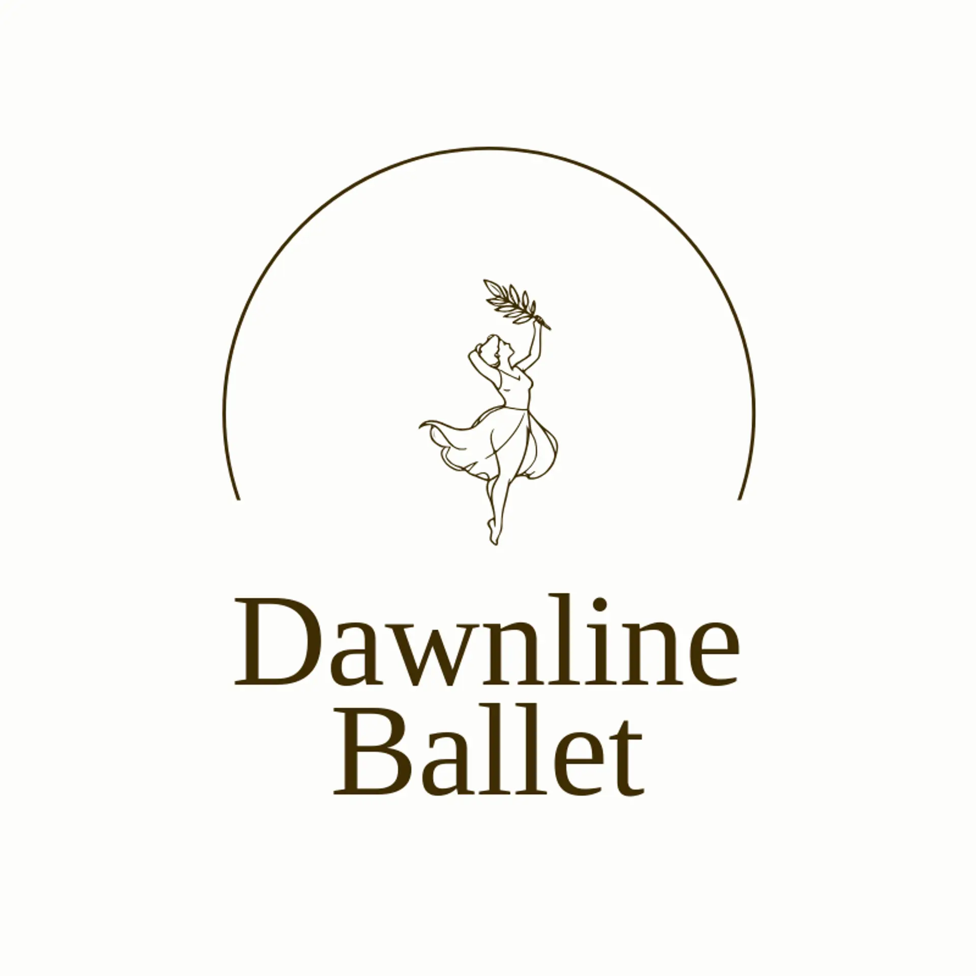Dawnline Ballet logo for dancer