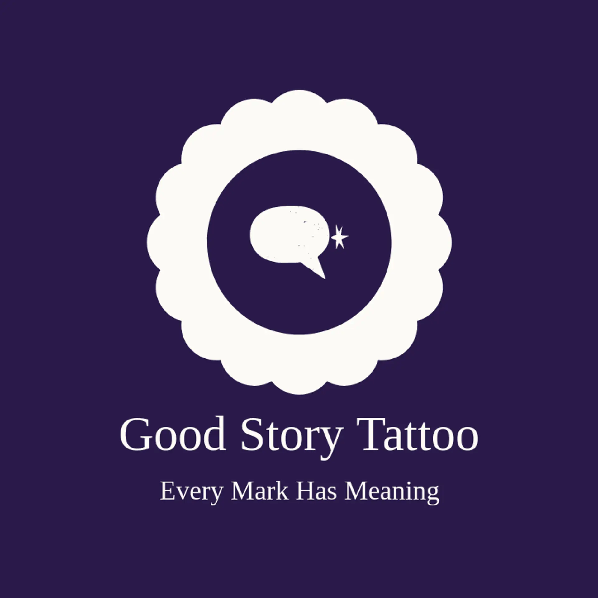 Good Story Tattoo logo for tattoo shop