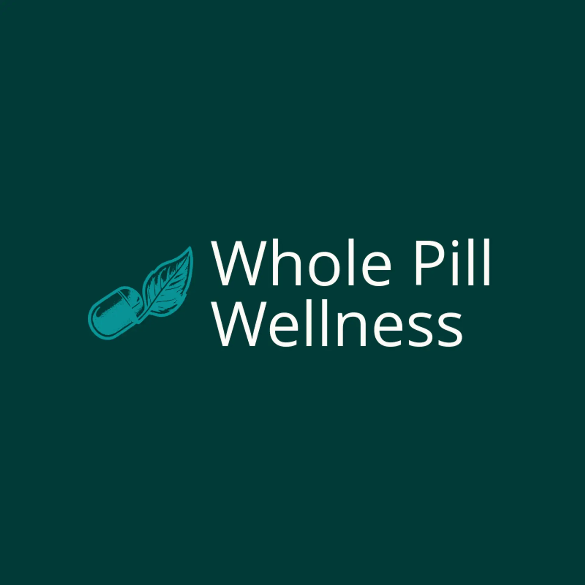 Whole Pill Wellness logo for health care
