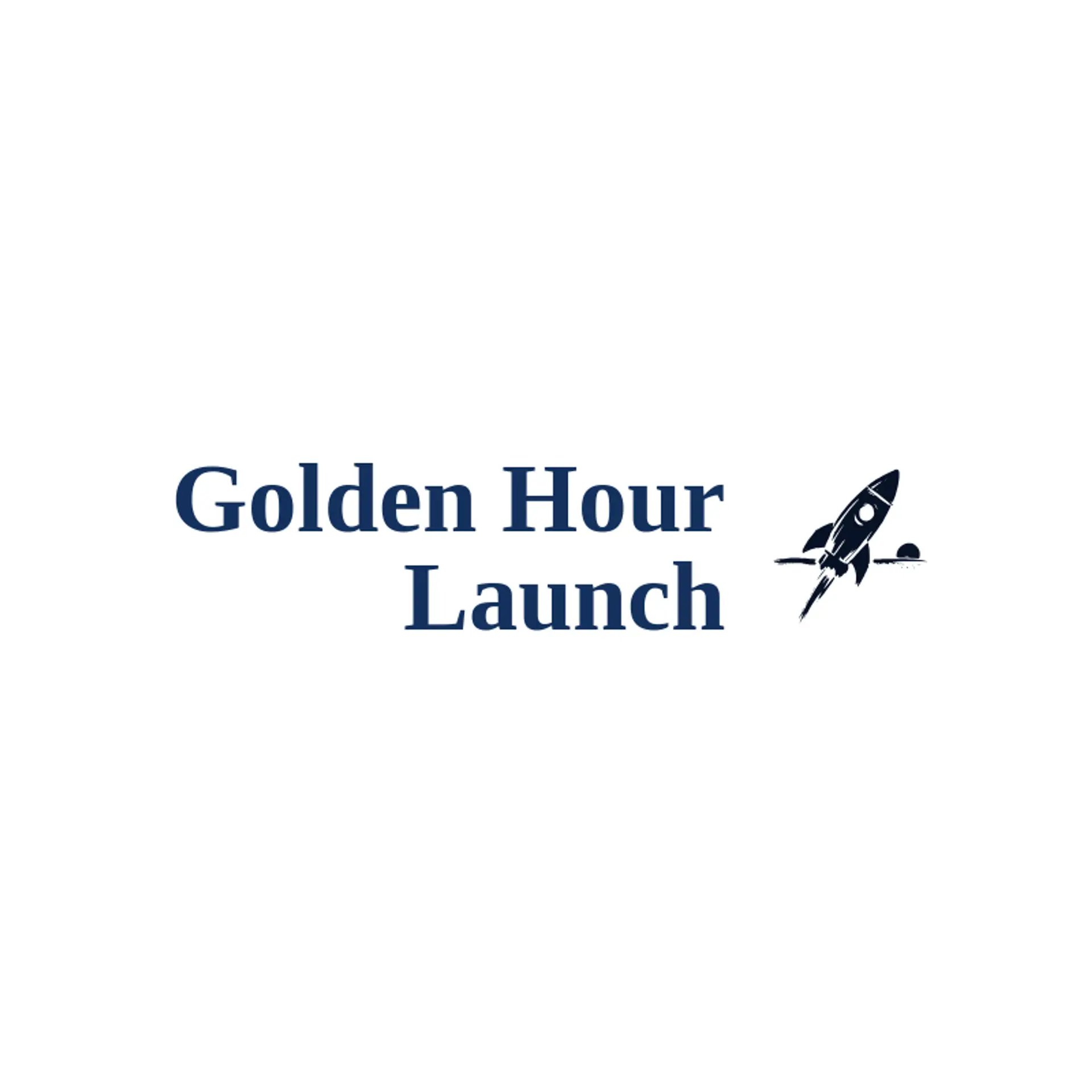 Golden Hour Launch logo for launch