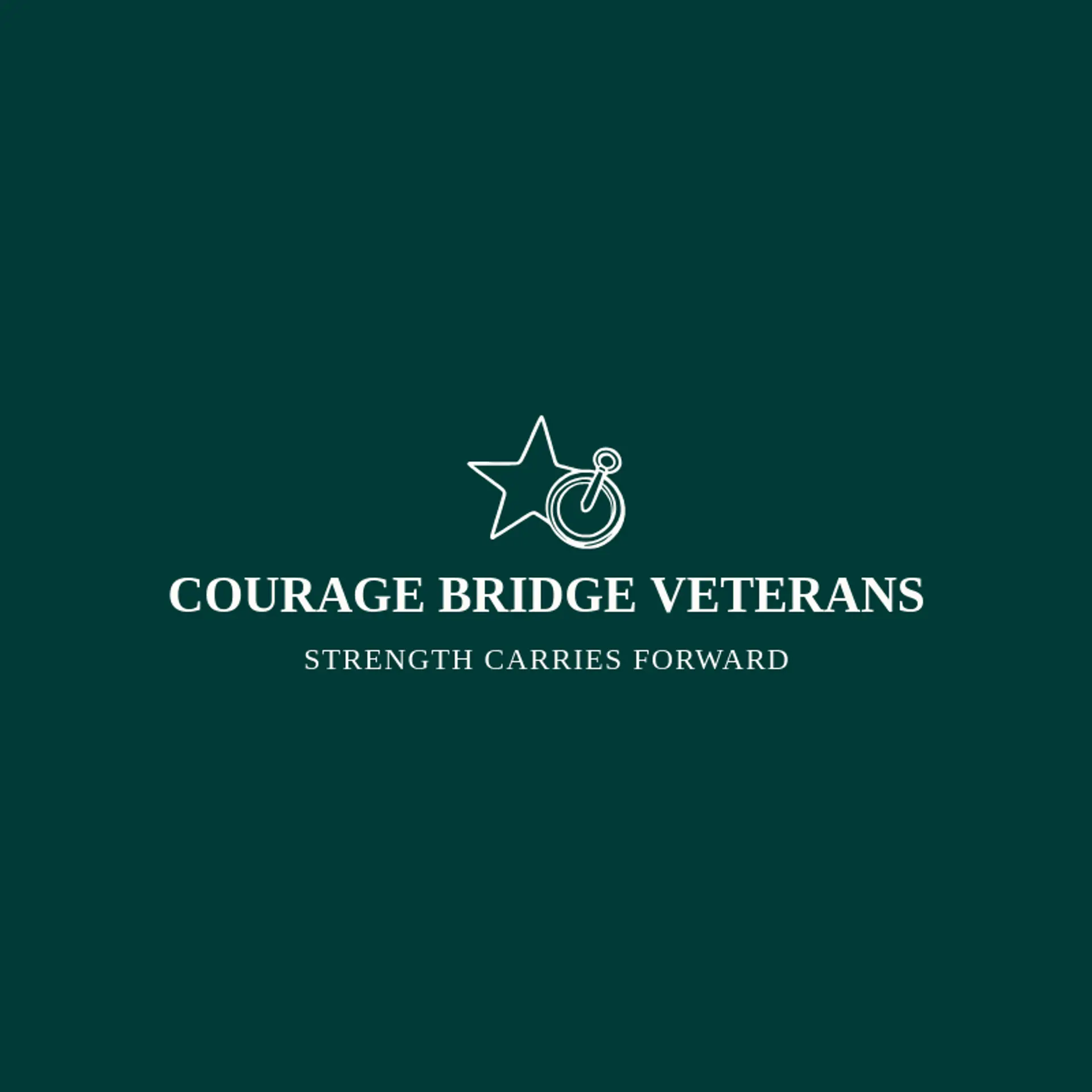 Courage Bridge Veterans logo for veteran