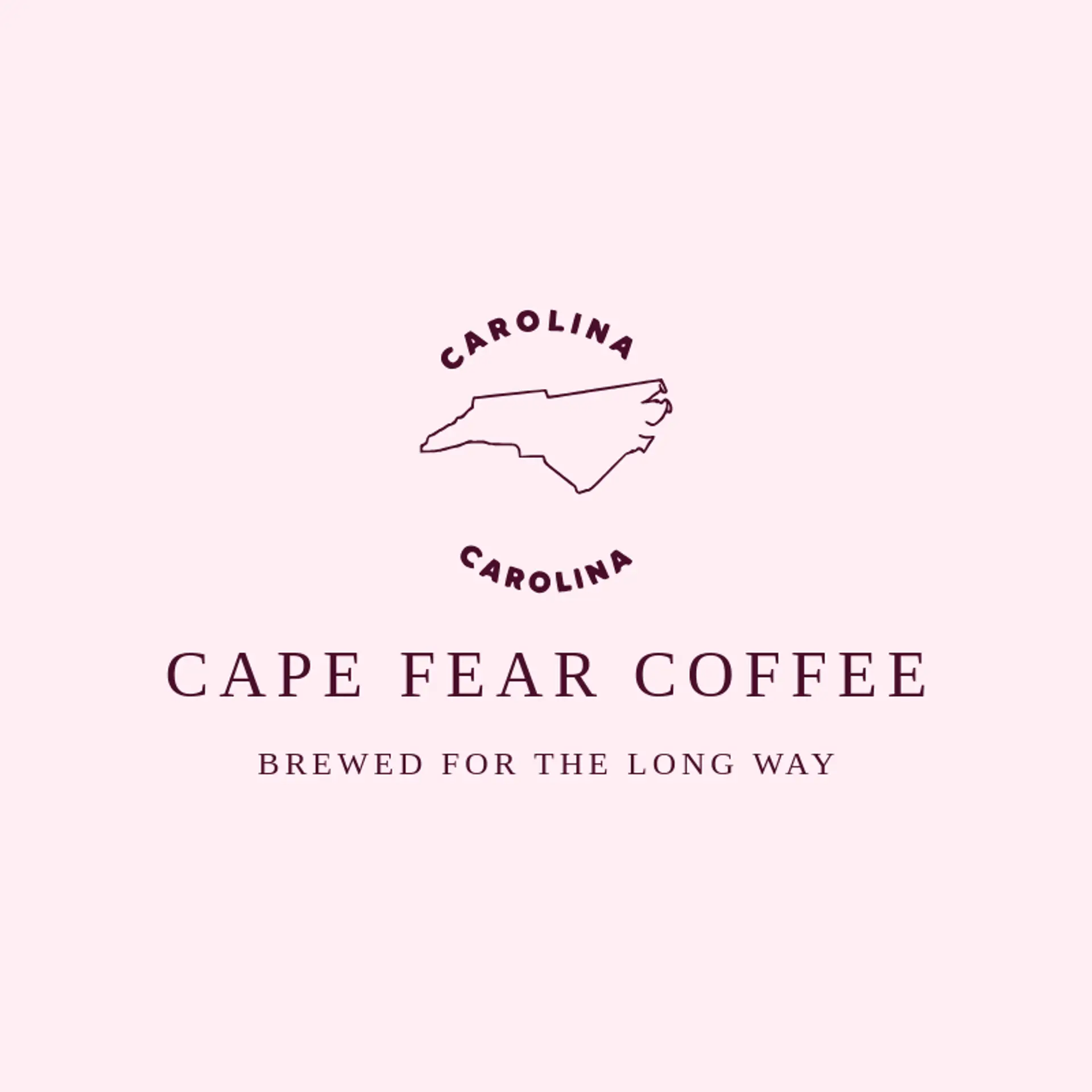 Cape Fear Coffee logo for north carolina