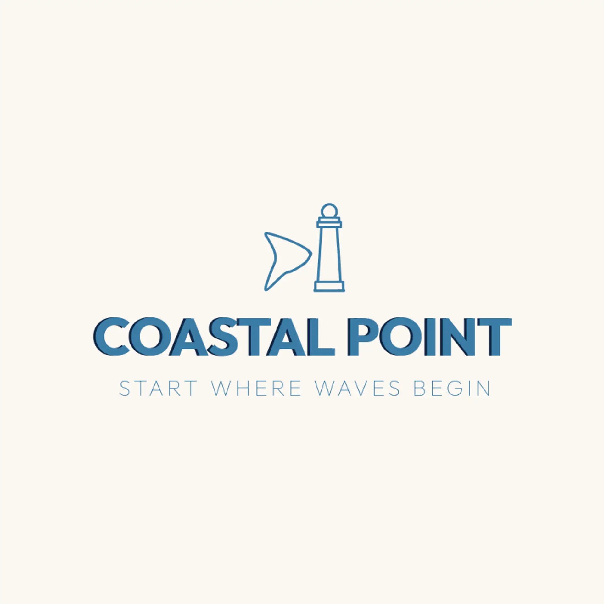 Coastal Point logo for shark