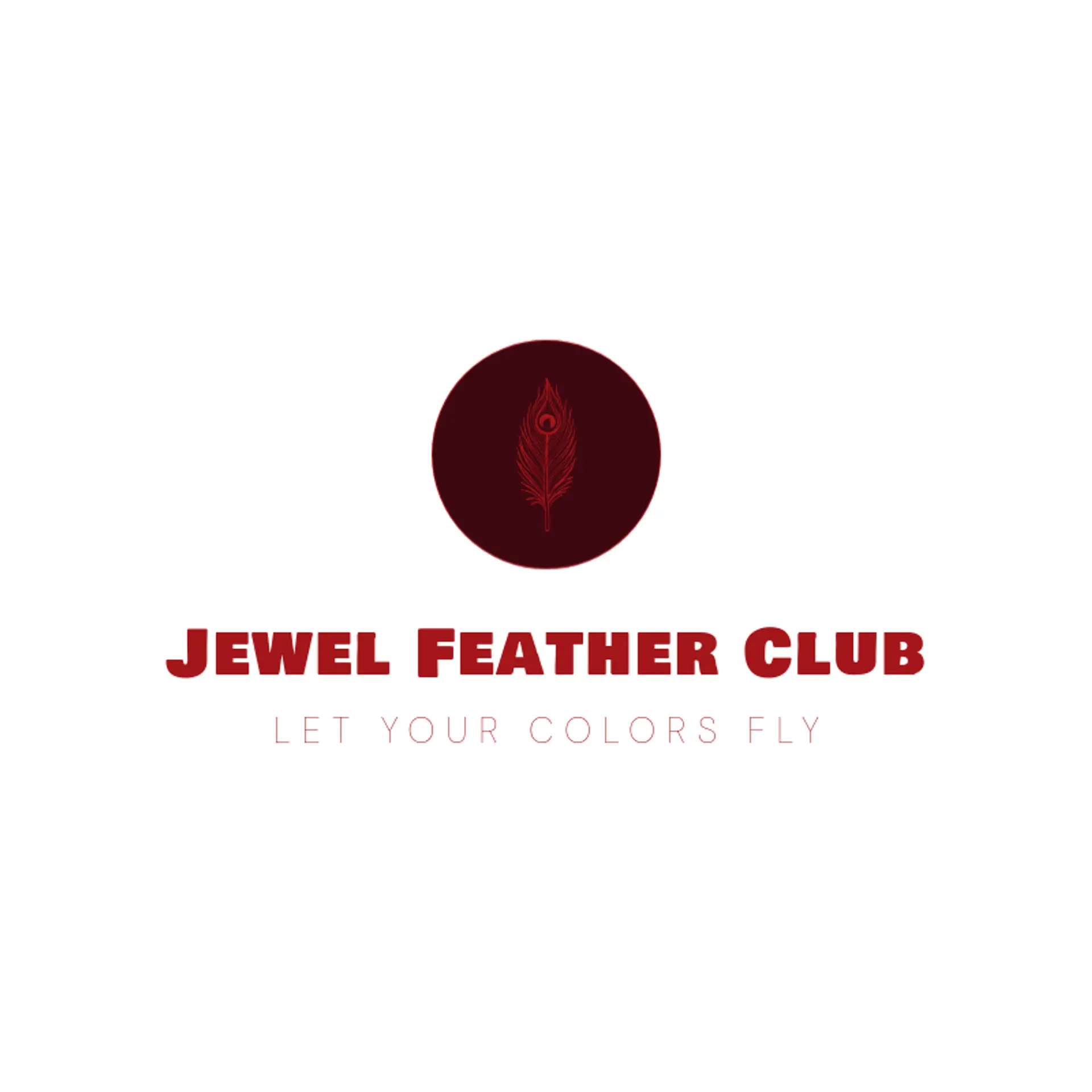 Jewel Feather Club logo for peacock