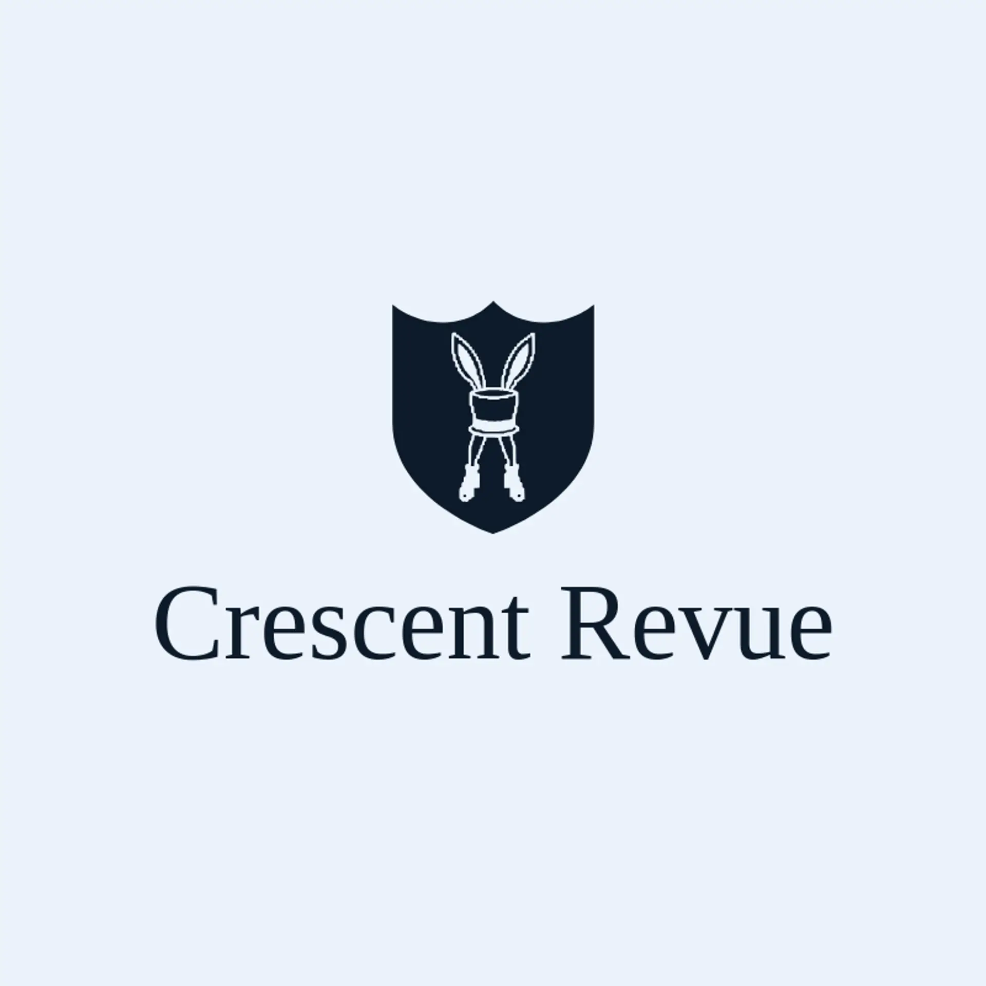 Crescent Revue logo for cabaret