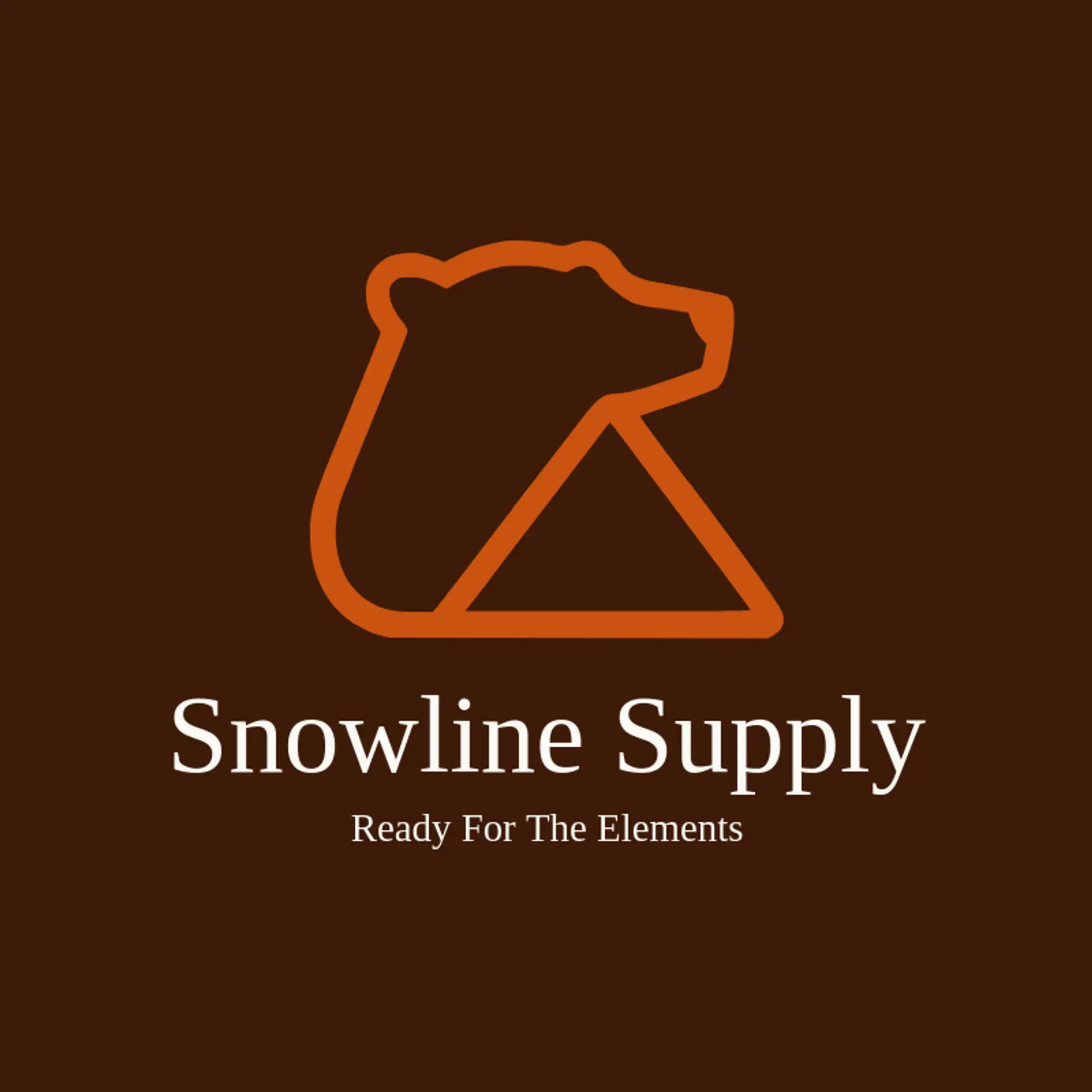 Snowline Supply logo for polar bear