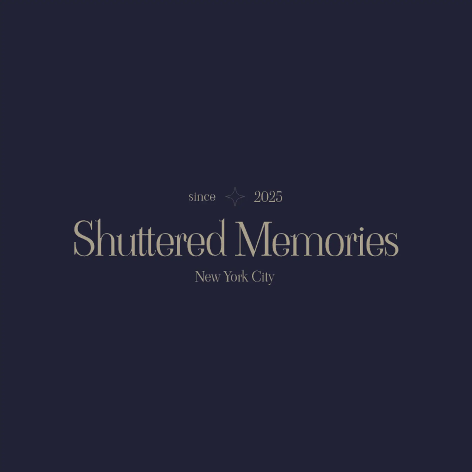 Shuttered Memories logo for vintage photography