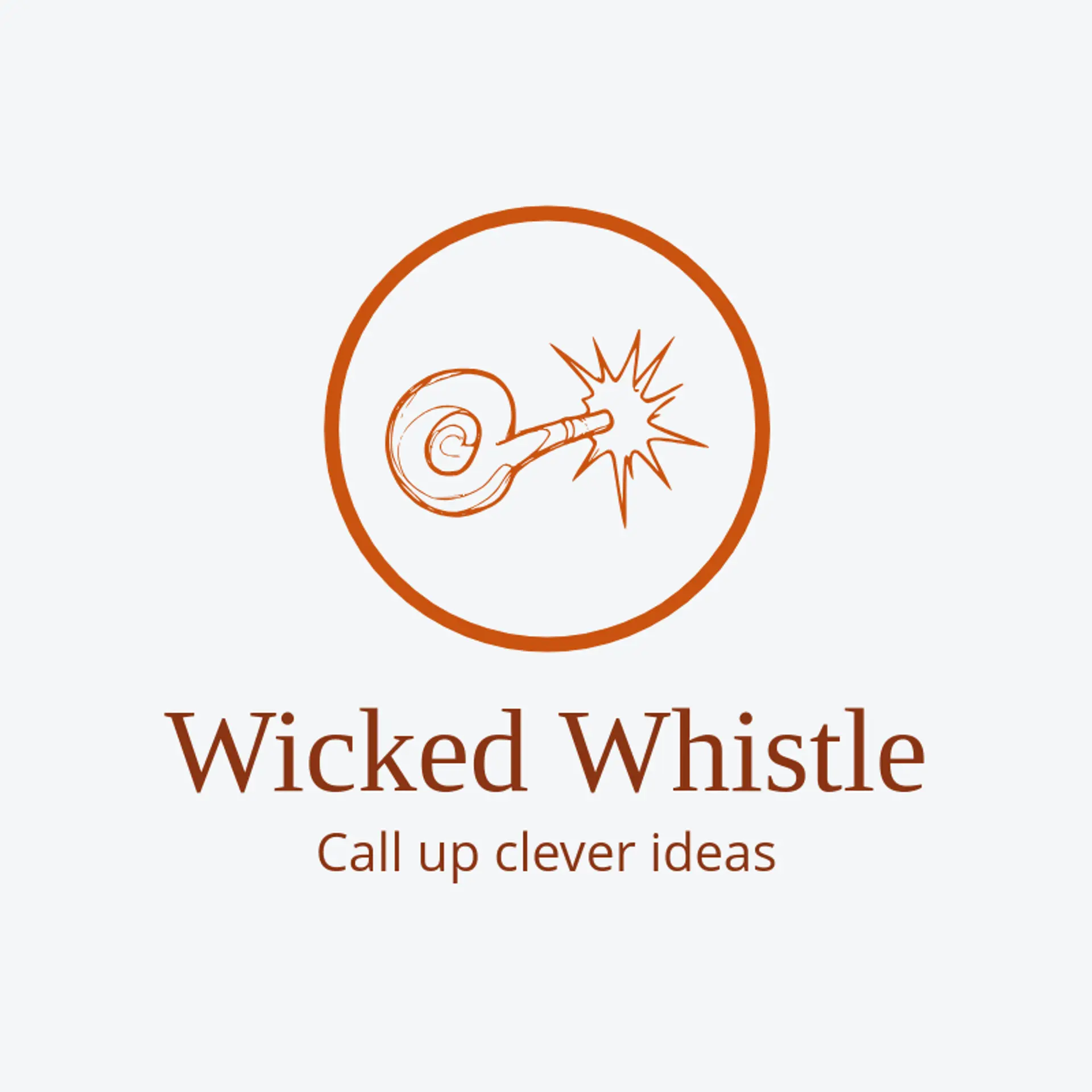 Wicked Whistle logo for evil