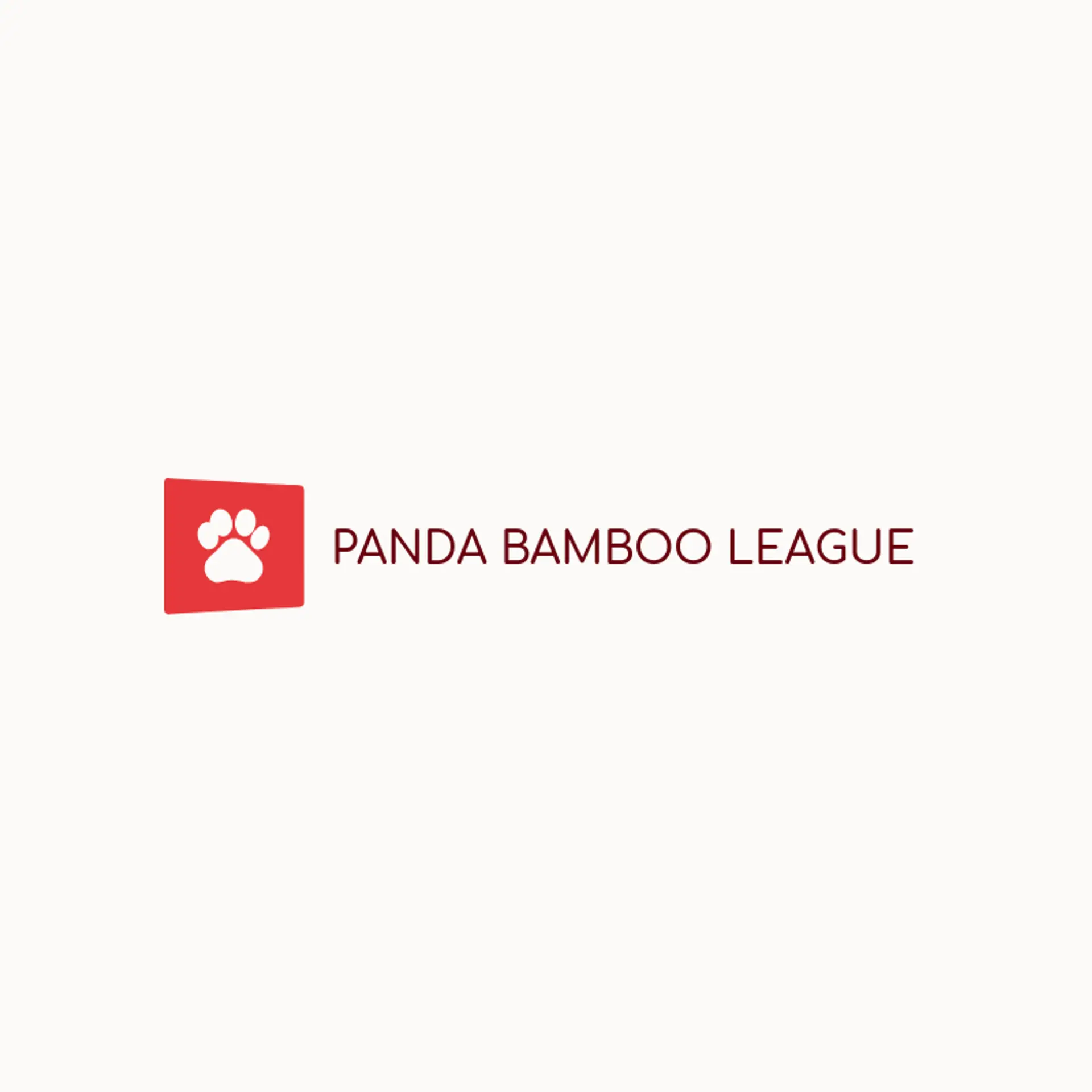 Panda Bamboo League logo for panda
