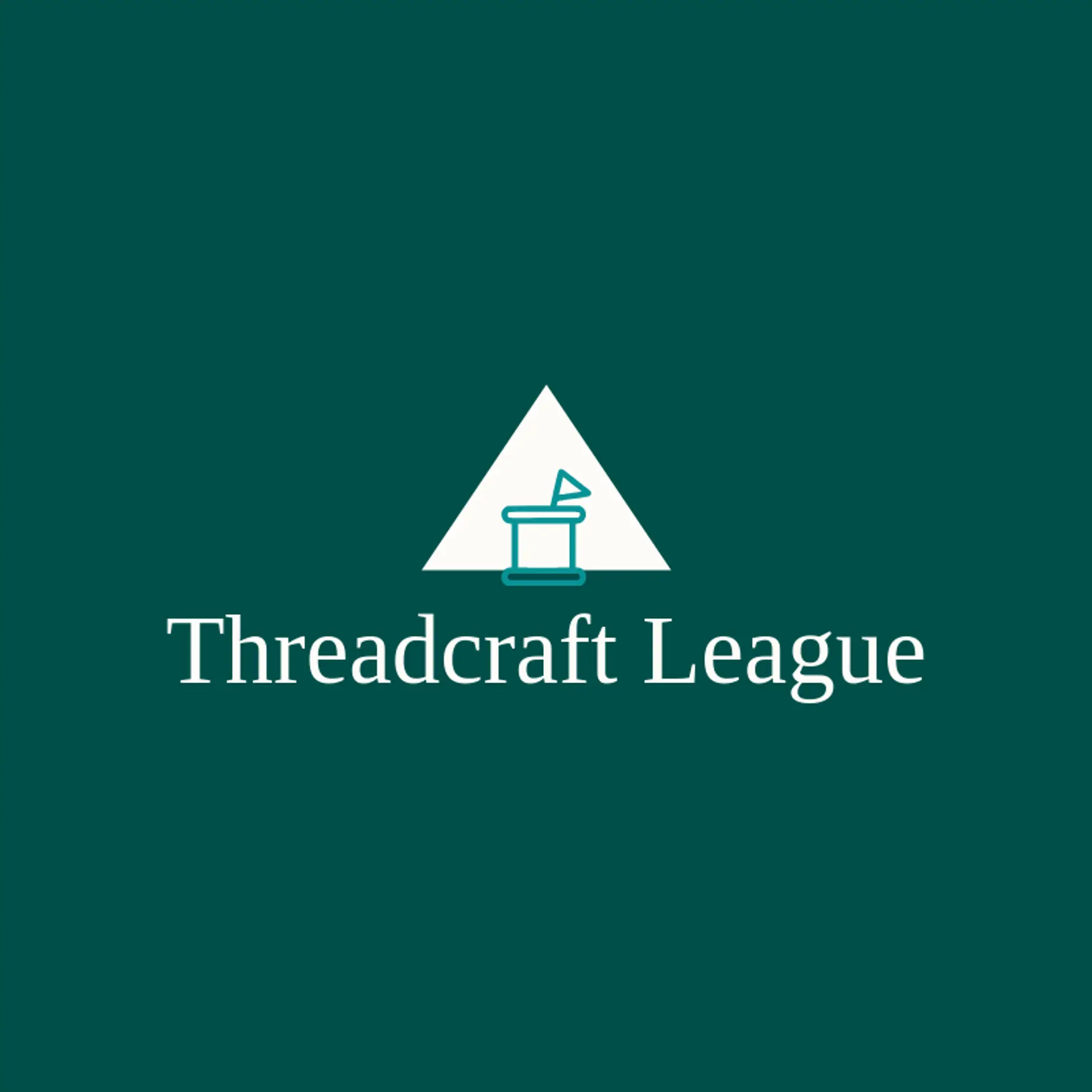Threadcraft League logo for sewing
