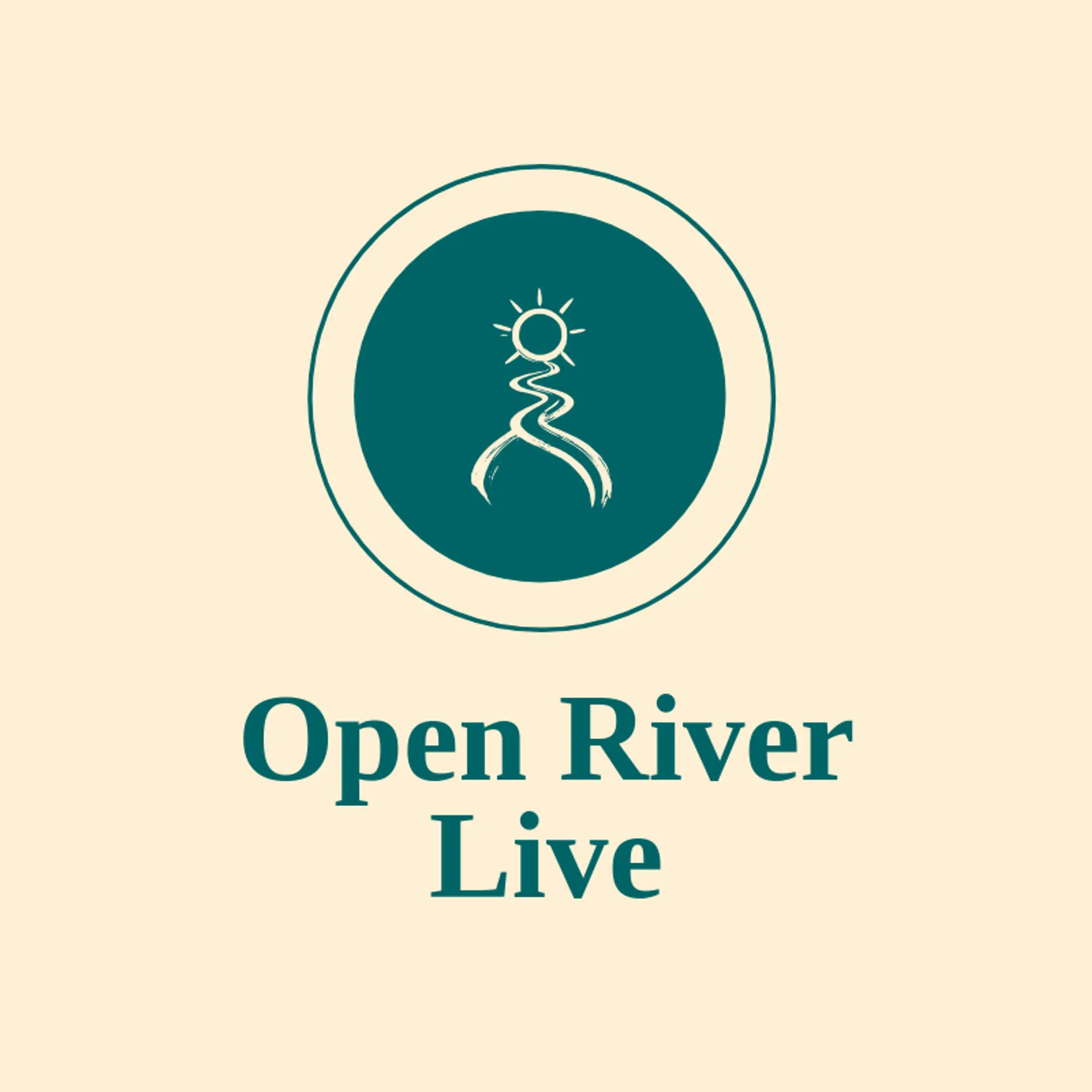 Open River Live logo for stream