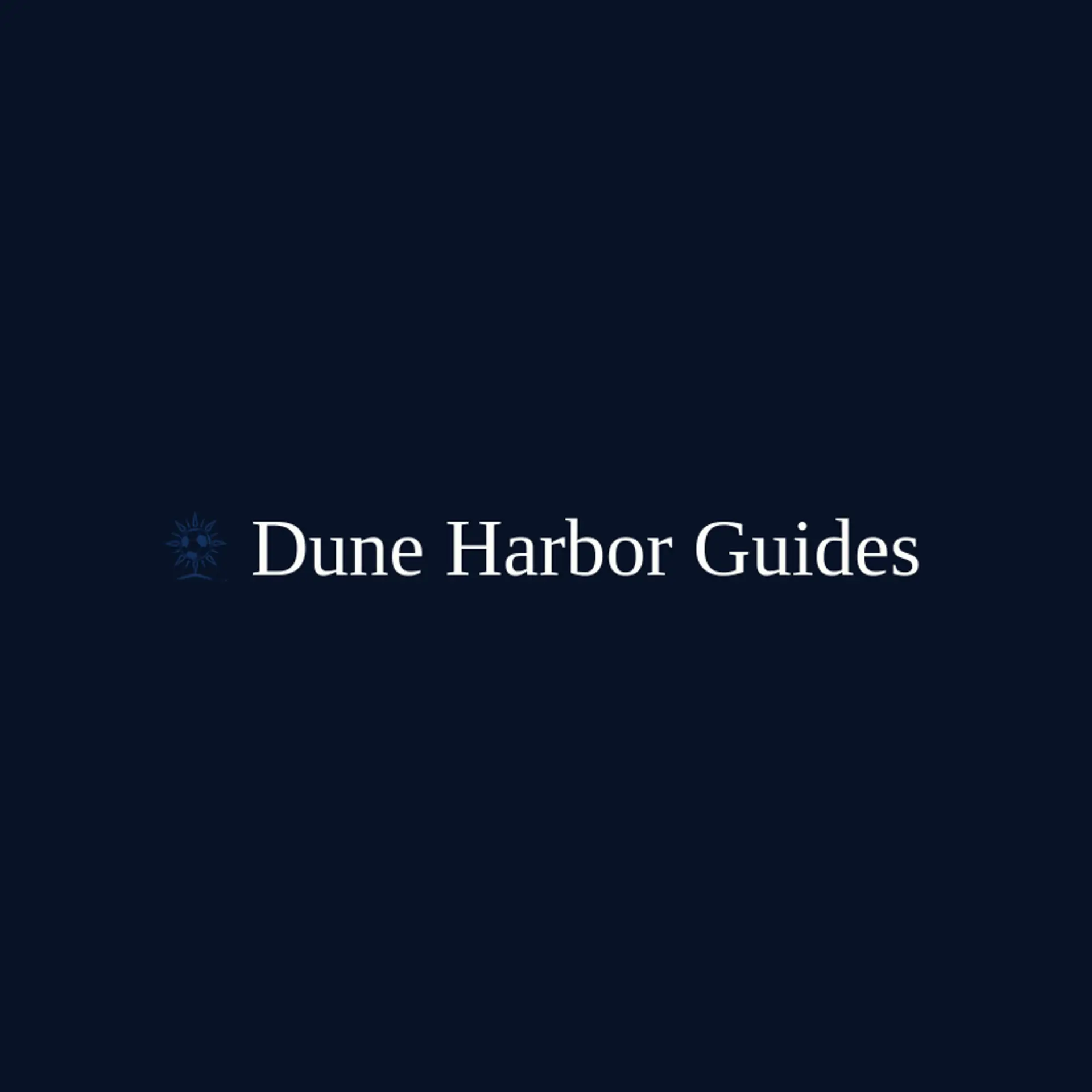 Dune Harbor Guides logo for dune