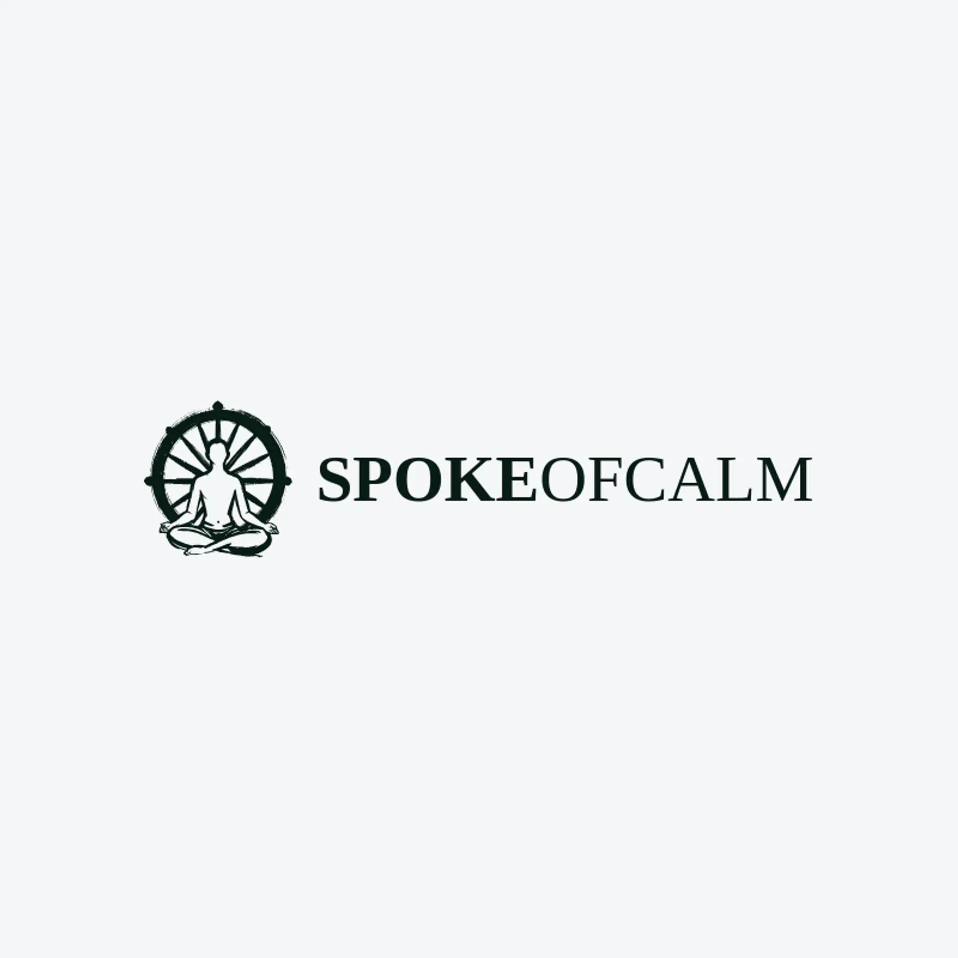 Spoke of Calm logo for buddhism
