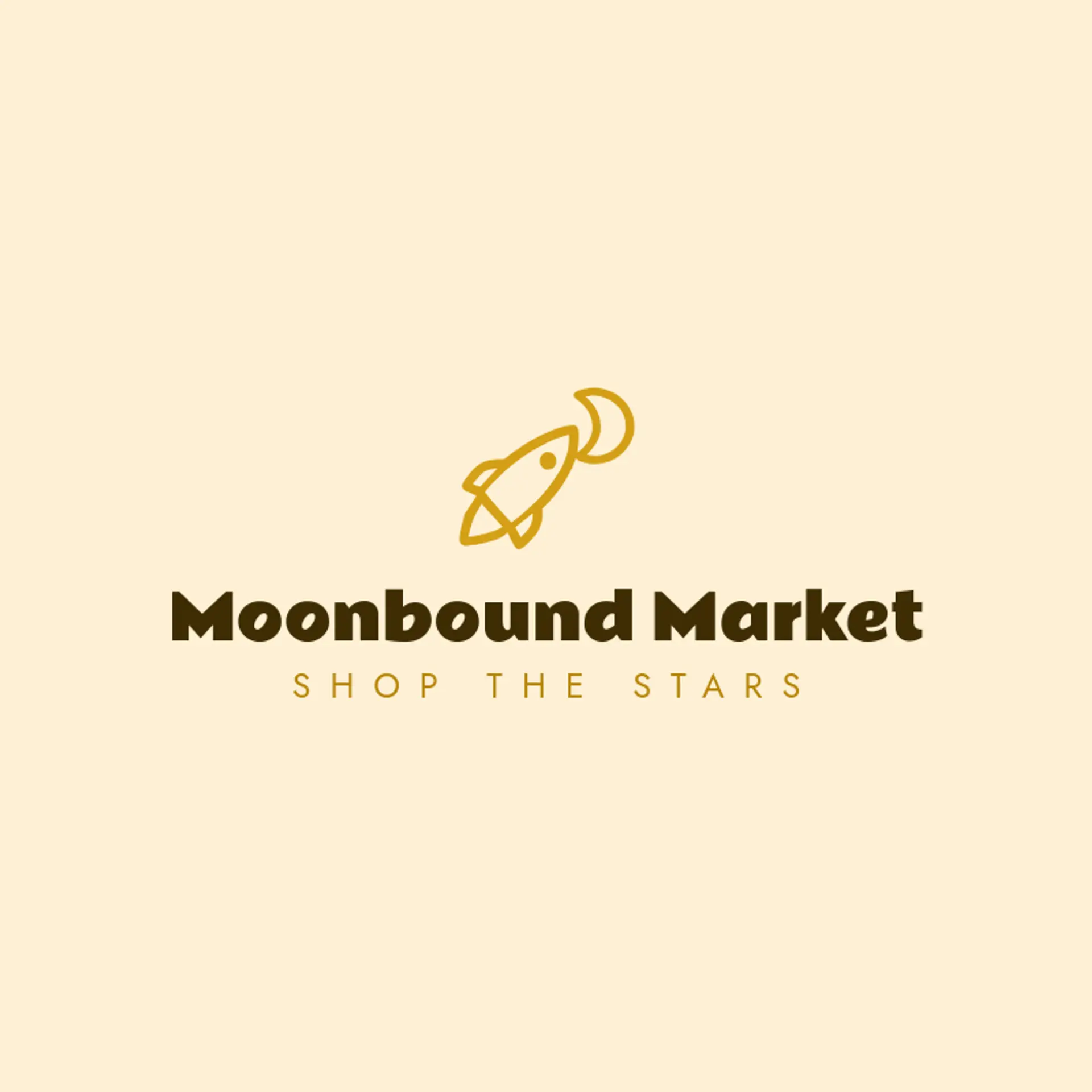 Moonbound Market logo for rocket