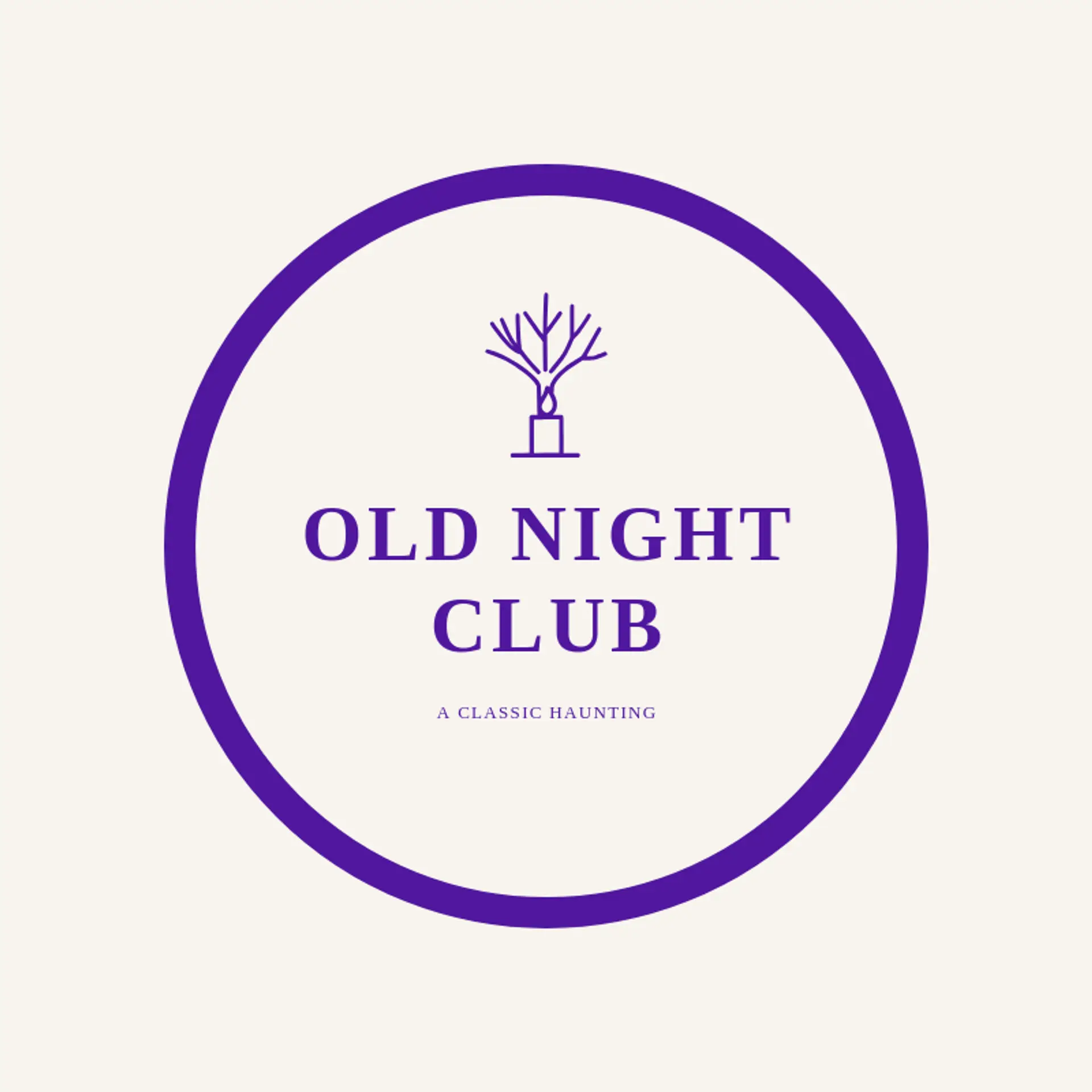 Old Night Club logo for horror